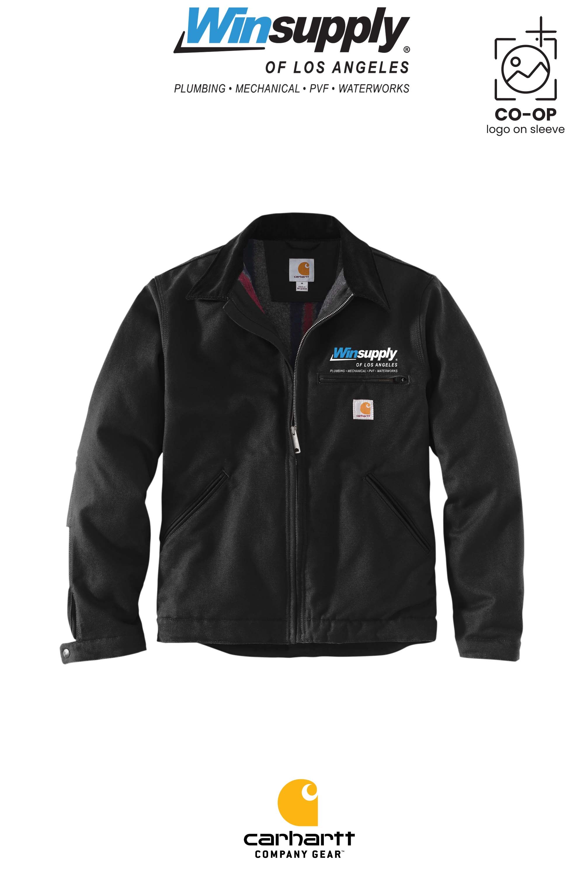 Carhartt® Duck Detroit Jacket - Winsupply of Los Angeles