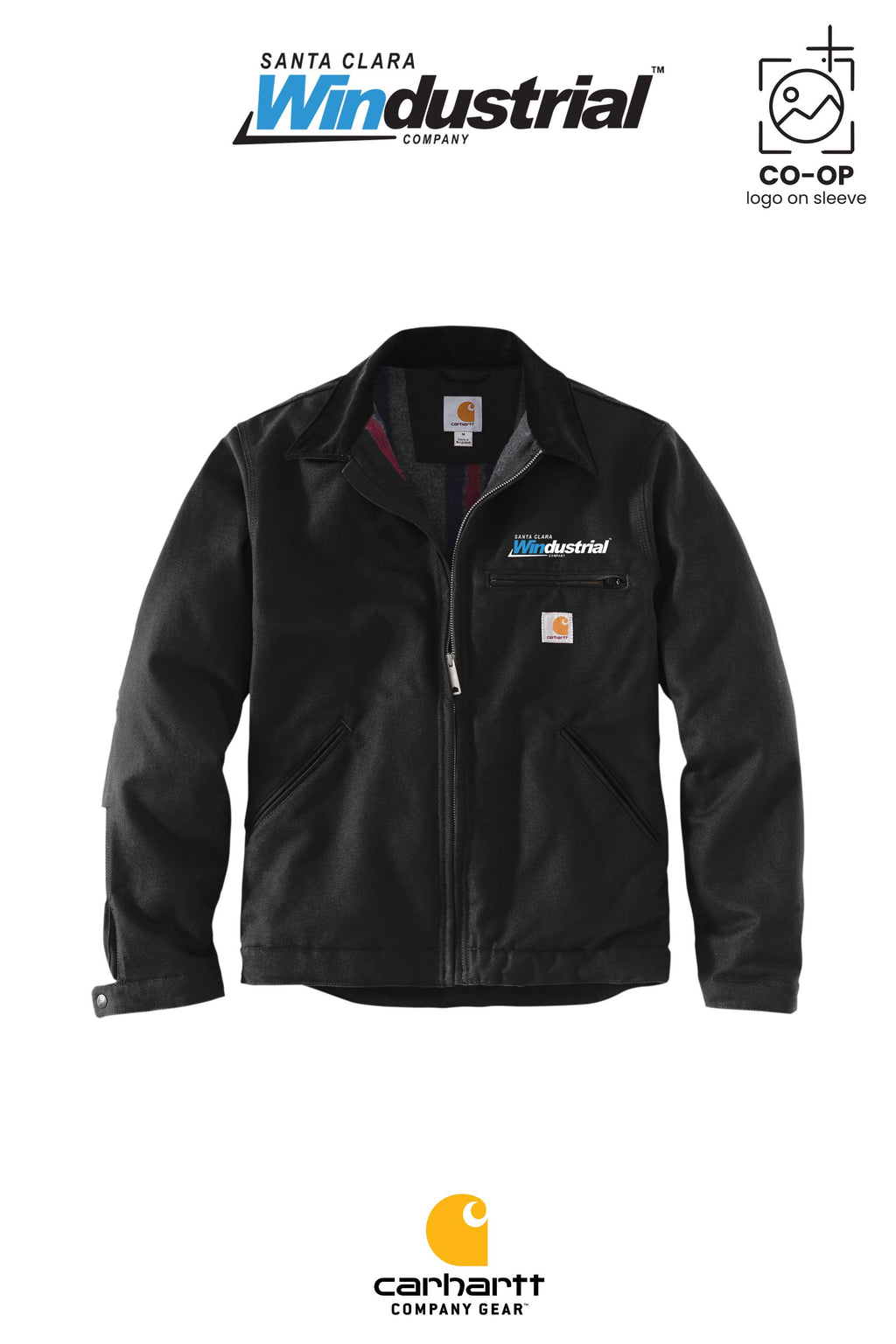 Carhartt® Duck Detroit Jacket - Santa Clara Windustrial