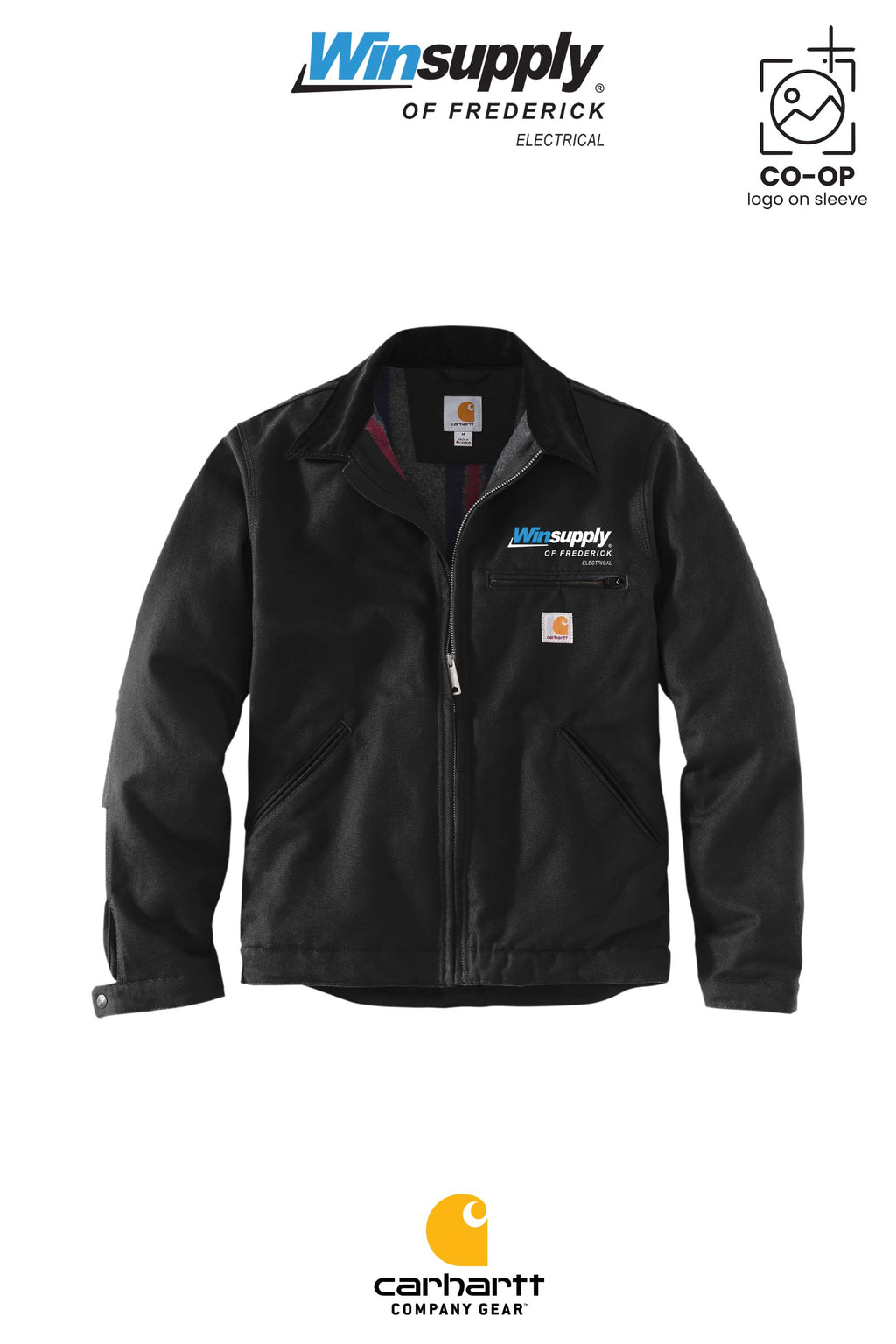 Carhartt® Duck Detroit Jacket - Winsupply of Frederick