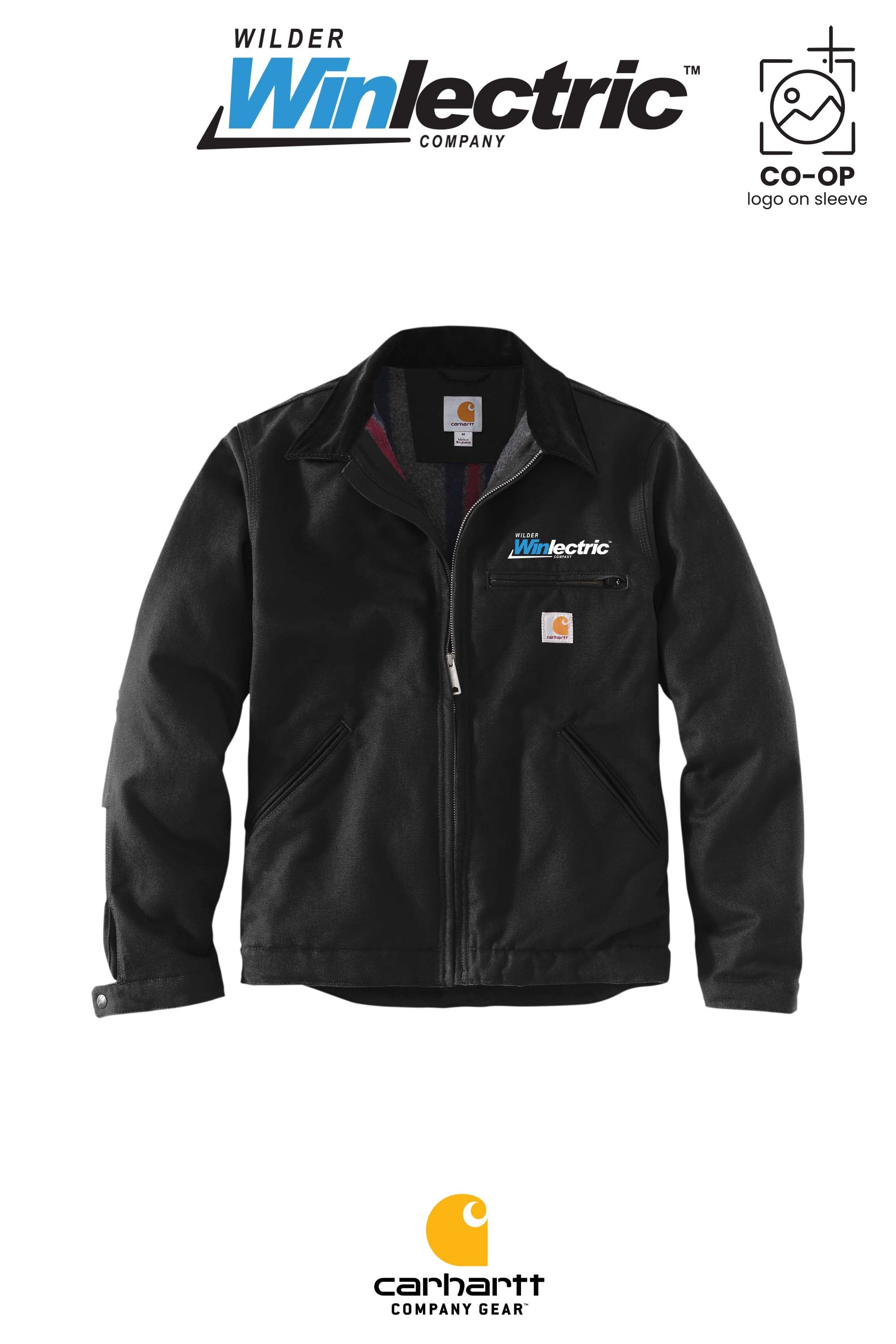 Carhartt® Duck Detroit Jacket - Wilder Winlectric