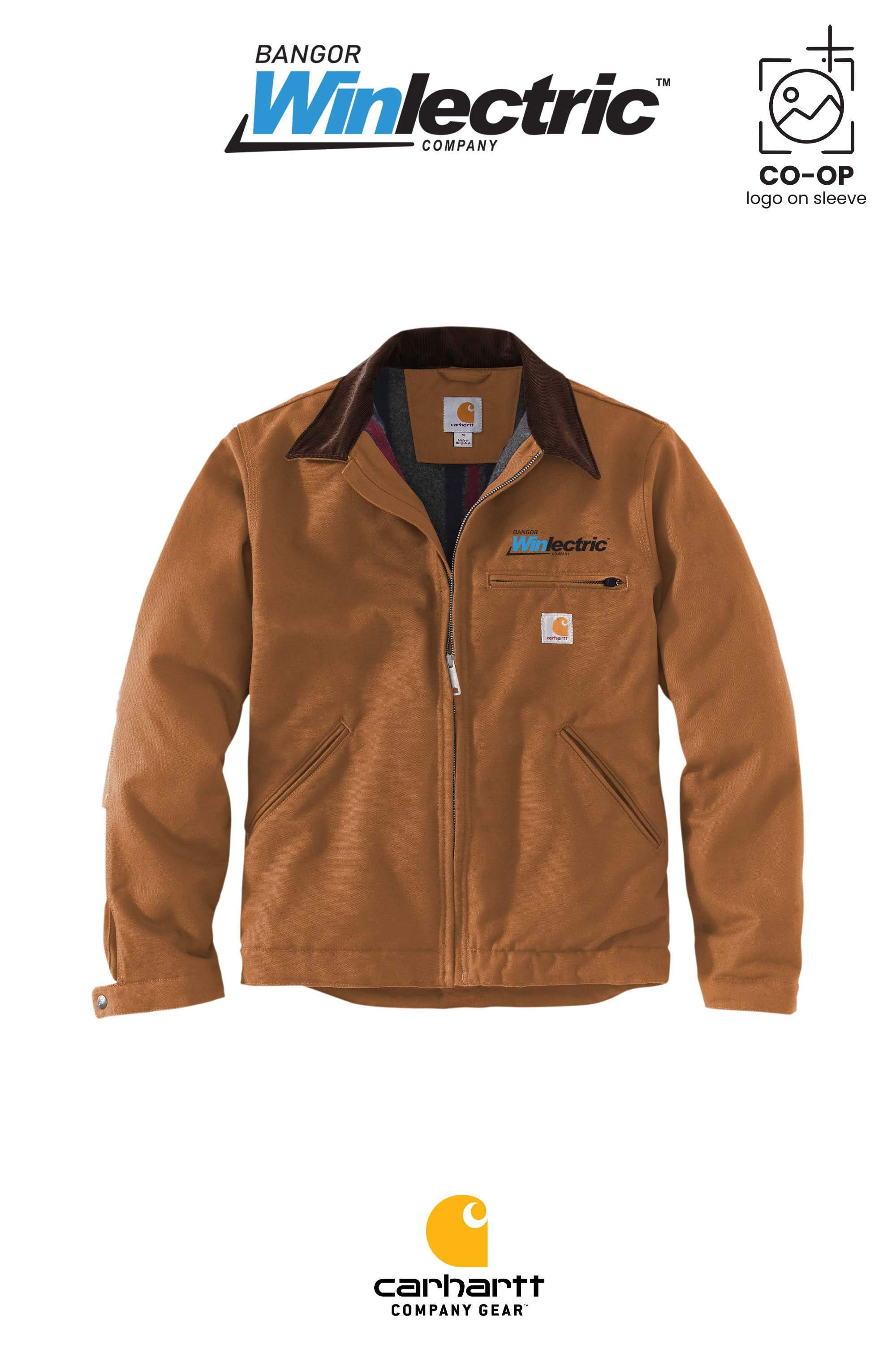 Carhartt® Duck Detroit Jacket - Winlectric Bangor