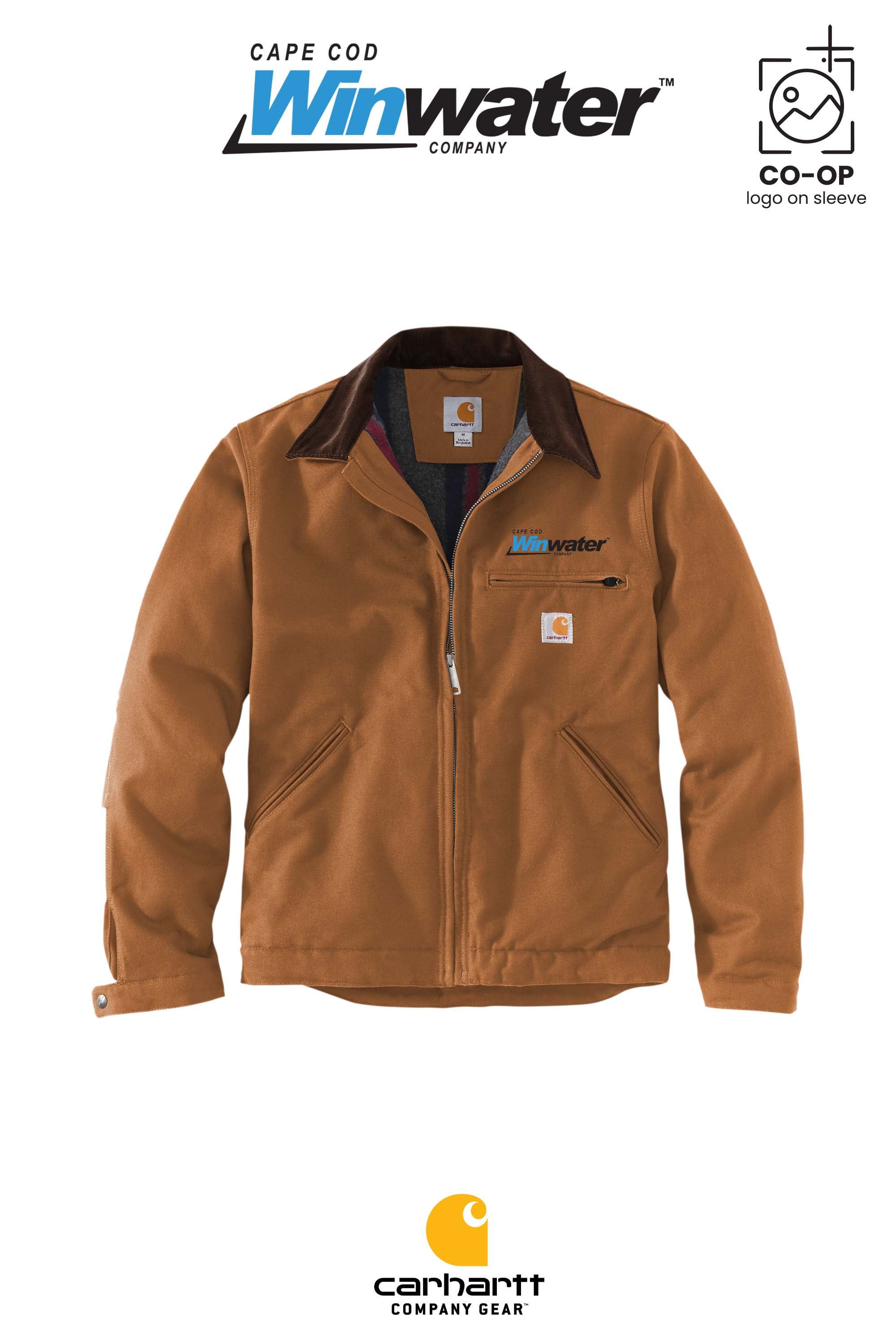 Carhartt® Duck Detroit Jacket - Winwater Cape Cod
