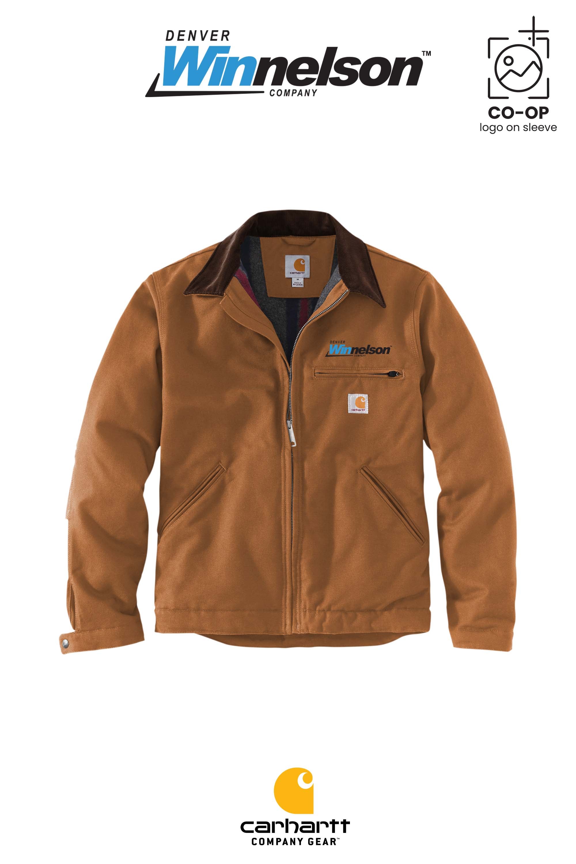Carhartt® Duck Detroit Jacket - Denver Winnelson