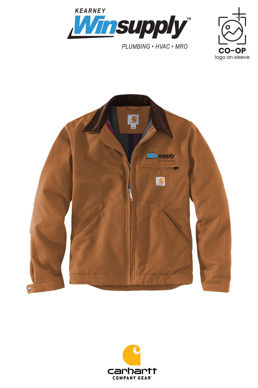 Carhartt® Duck Detroit Jacket - Kearney Winsupply