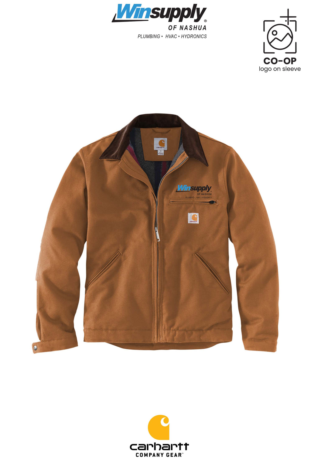 Carhartt® Duck Detroit Jacket - Winsupply of Nashua