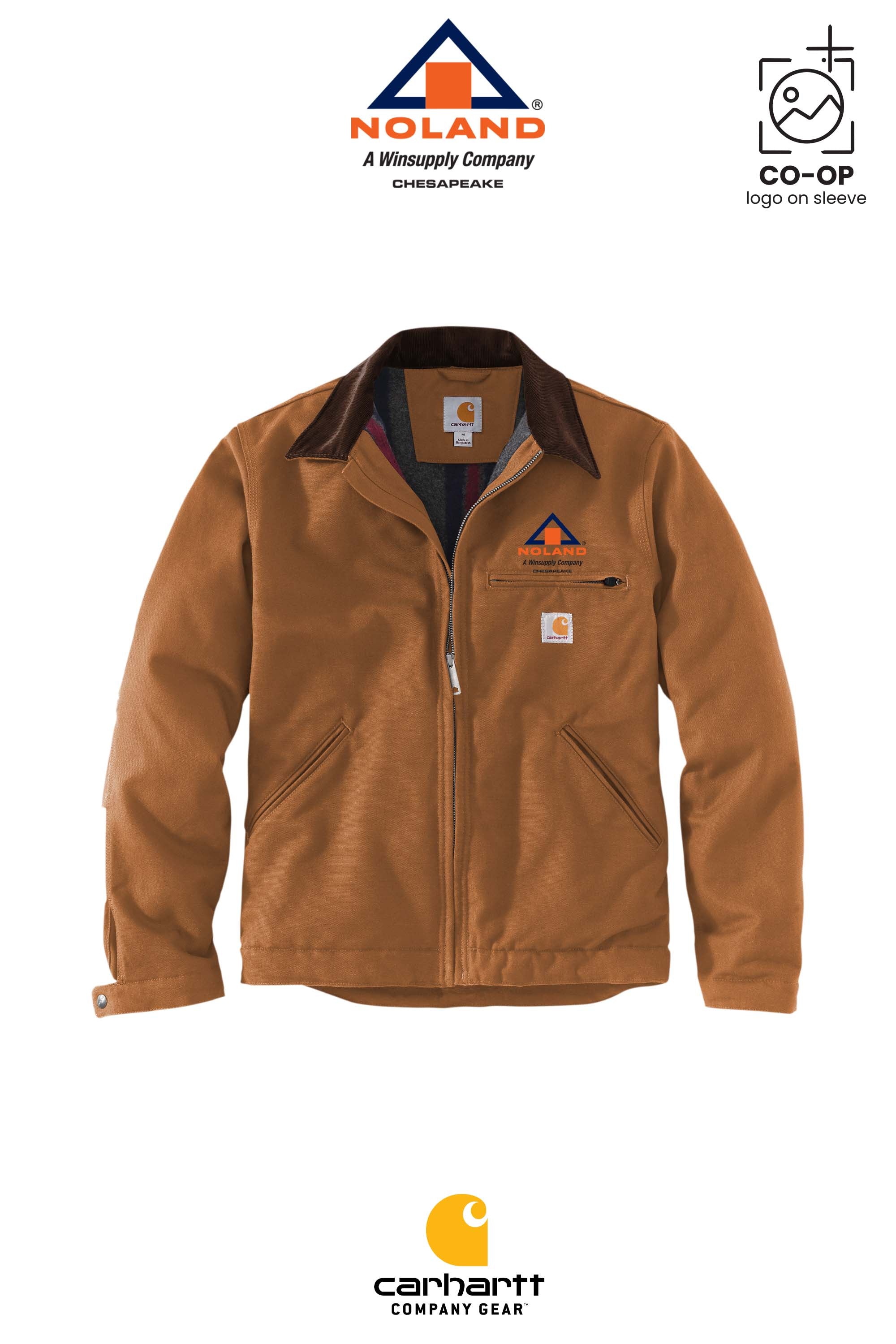 Carhartt® Duck Detroit Jacket - Noland Company Chesapeake