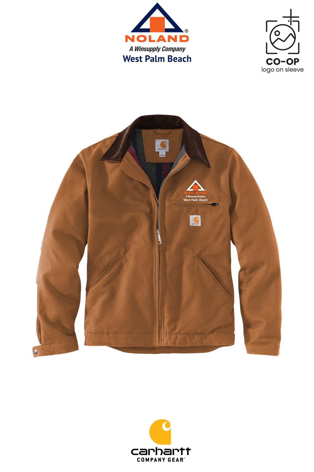Carhartt® Duck Detroit Jacket - Noland West Palm Beach
