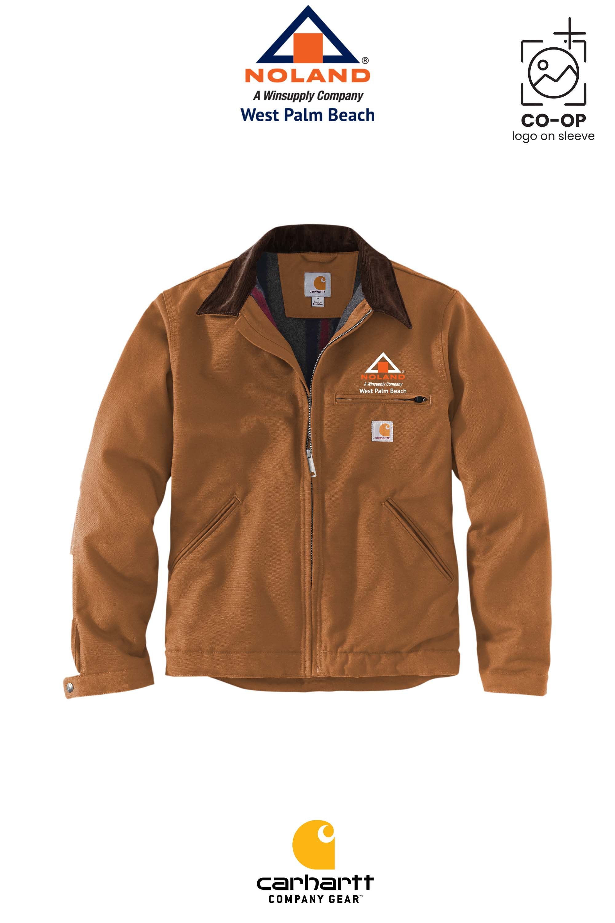 Carhartt® Duck Detroit Jacket - Noland West Palm Beach