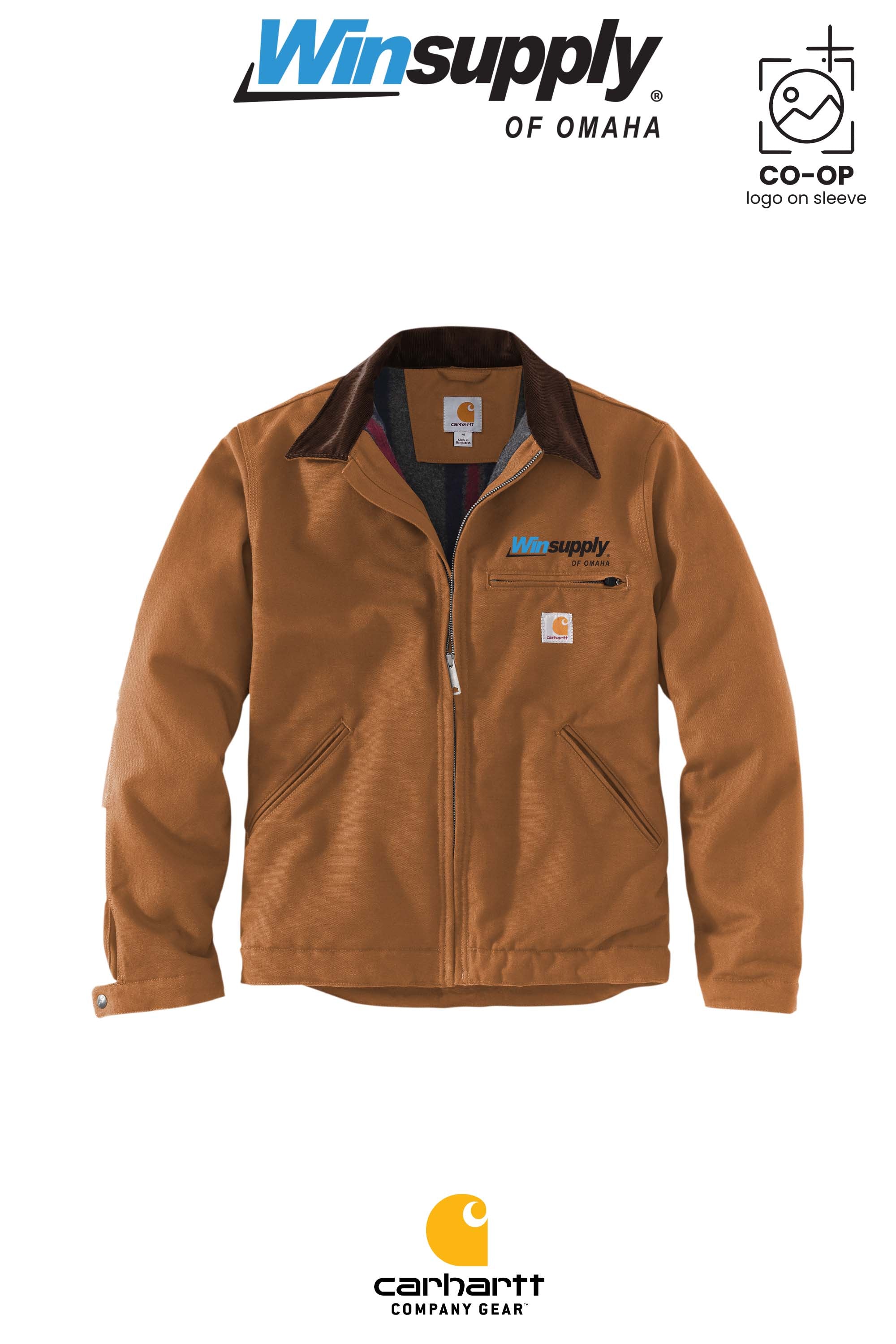 Carhartt® Duck Detroit Jacket - Winsupply of Omaha
