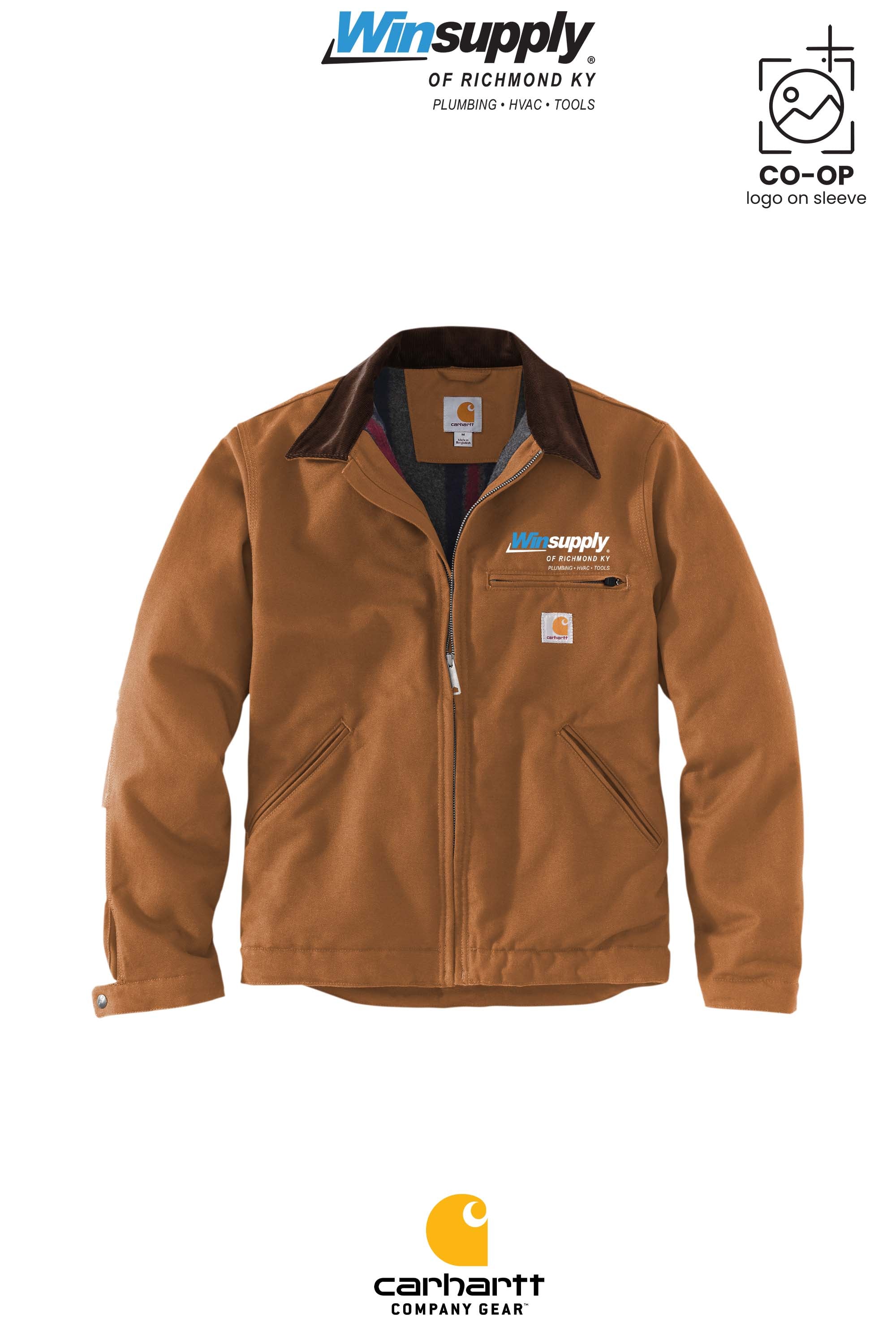 Carhartt® Duck Detroit Jacket - Winsupply of Richmond KY