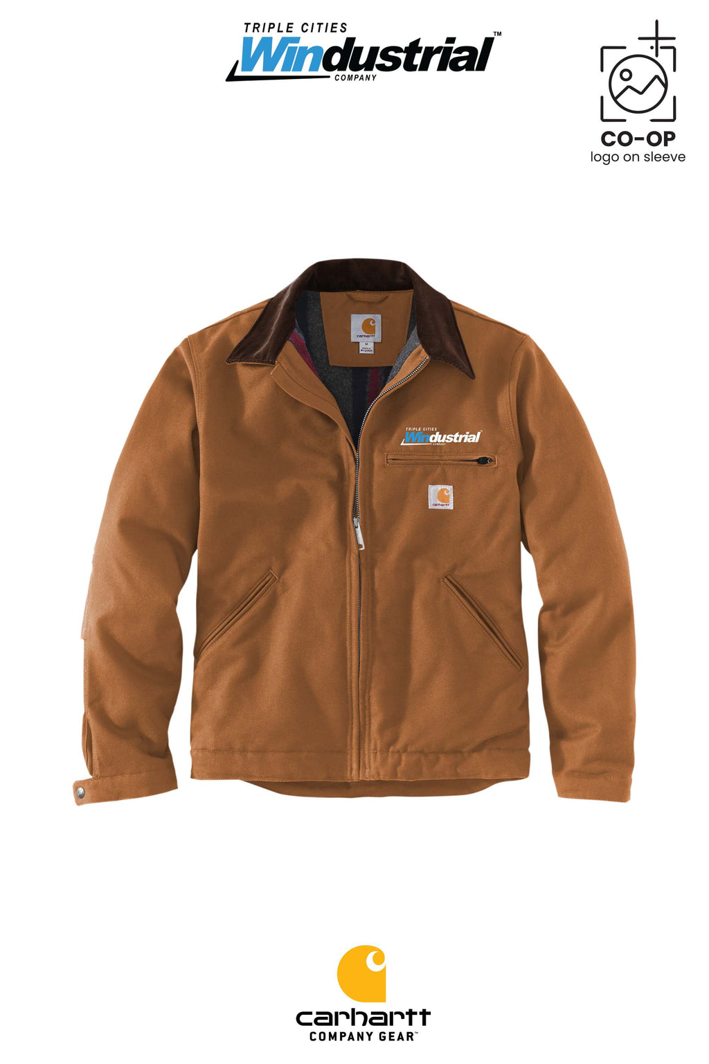 Carhartt® Duck Detroit Jacket - Windustrial Triple Cities