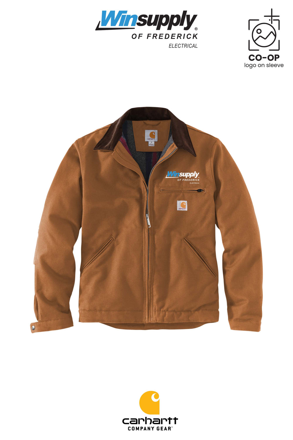 Carhartt® Duck Detroit Jacket - Winsupply of Frederick