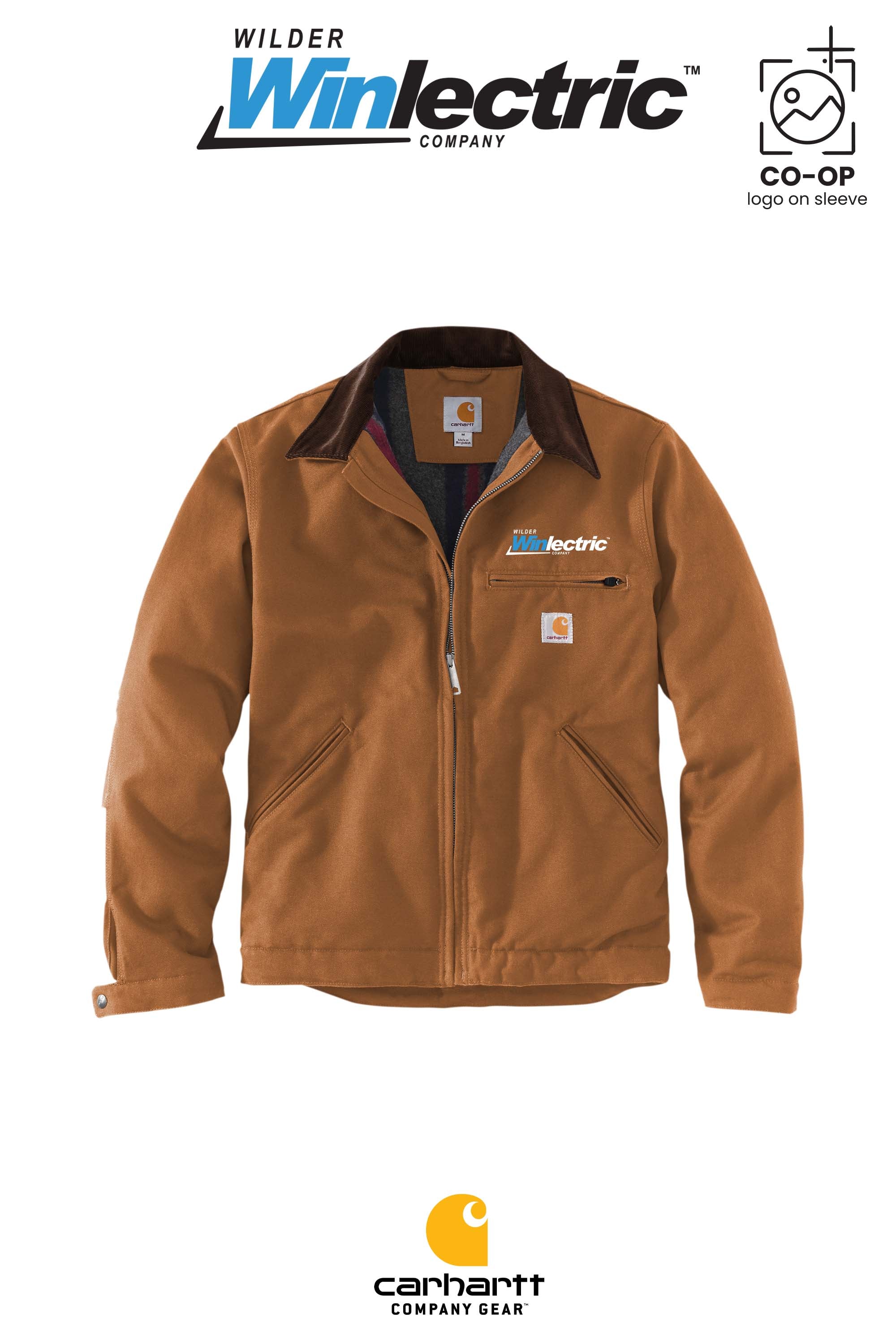 Carhartt® Duck Detroit Jacket - Wilder Winlectric