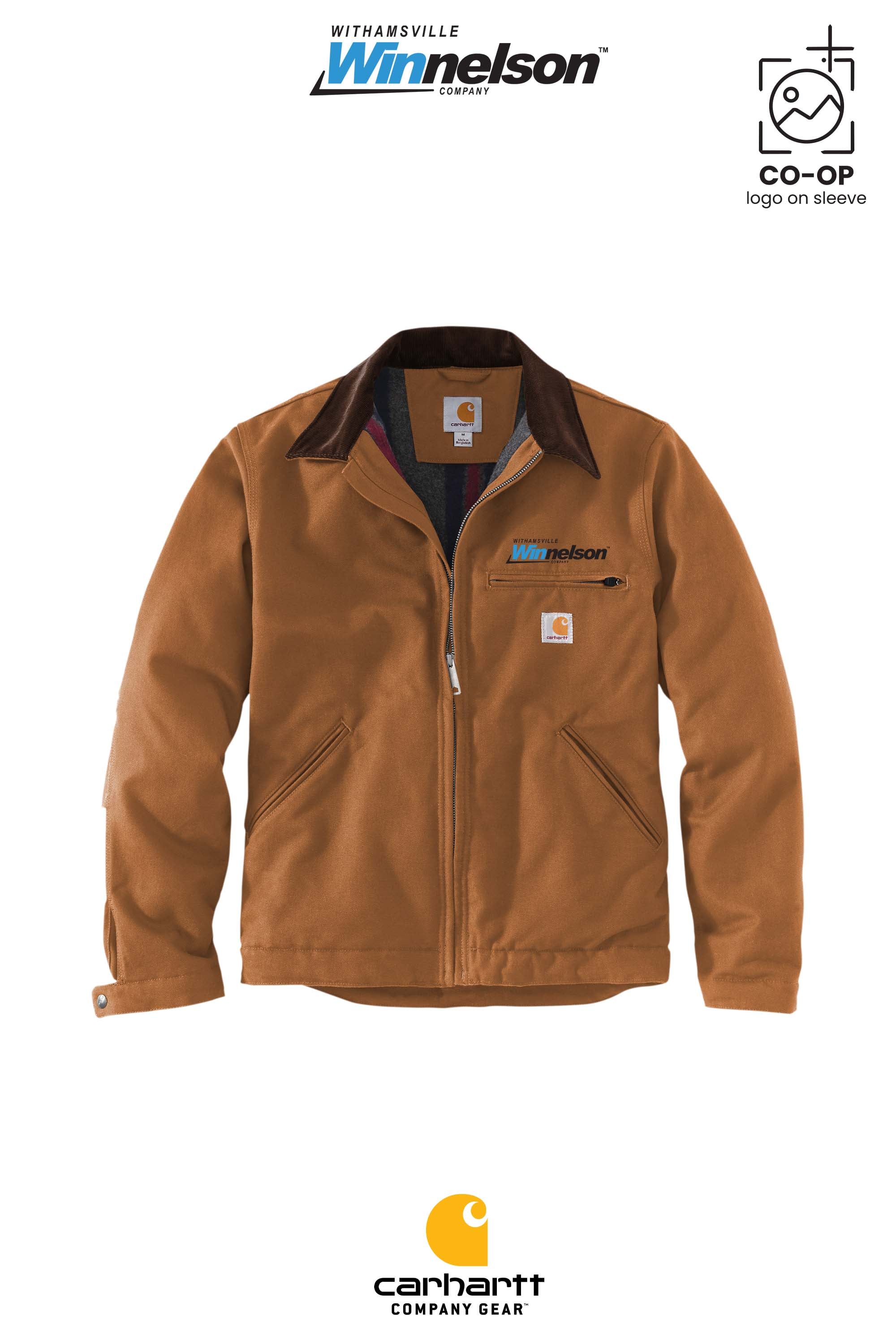 Carhartt® Duck Detroit Jacket - Withamsville Winnelson