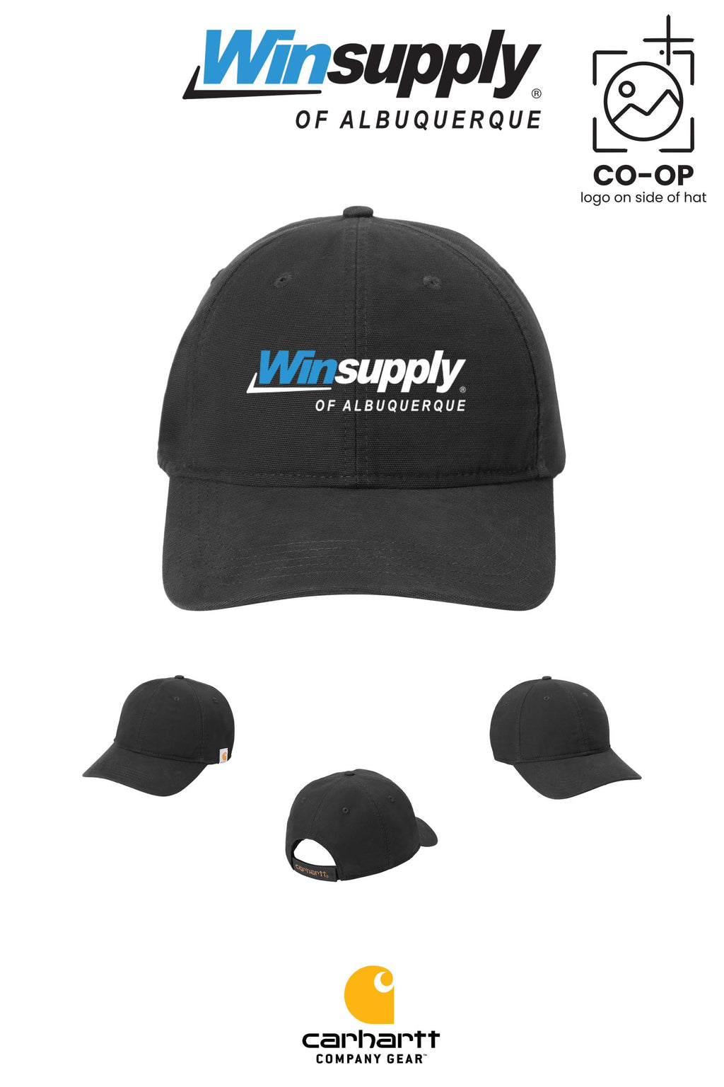 Carhartt® Cotton Canvas Cap - Winsupply of Albuquerque