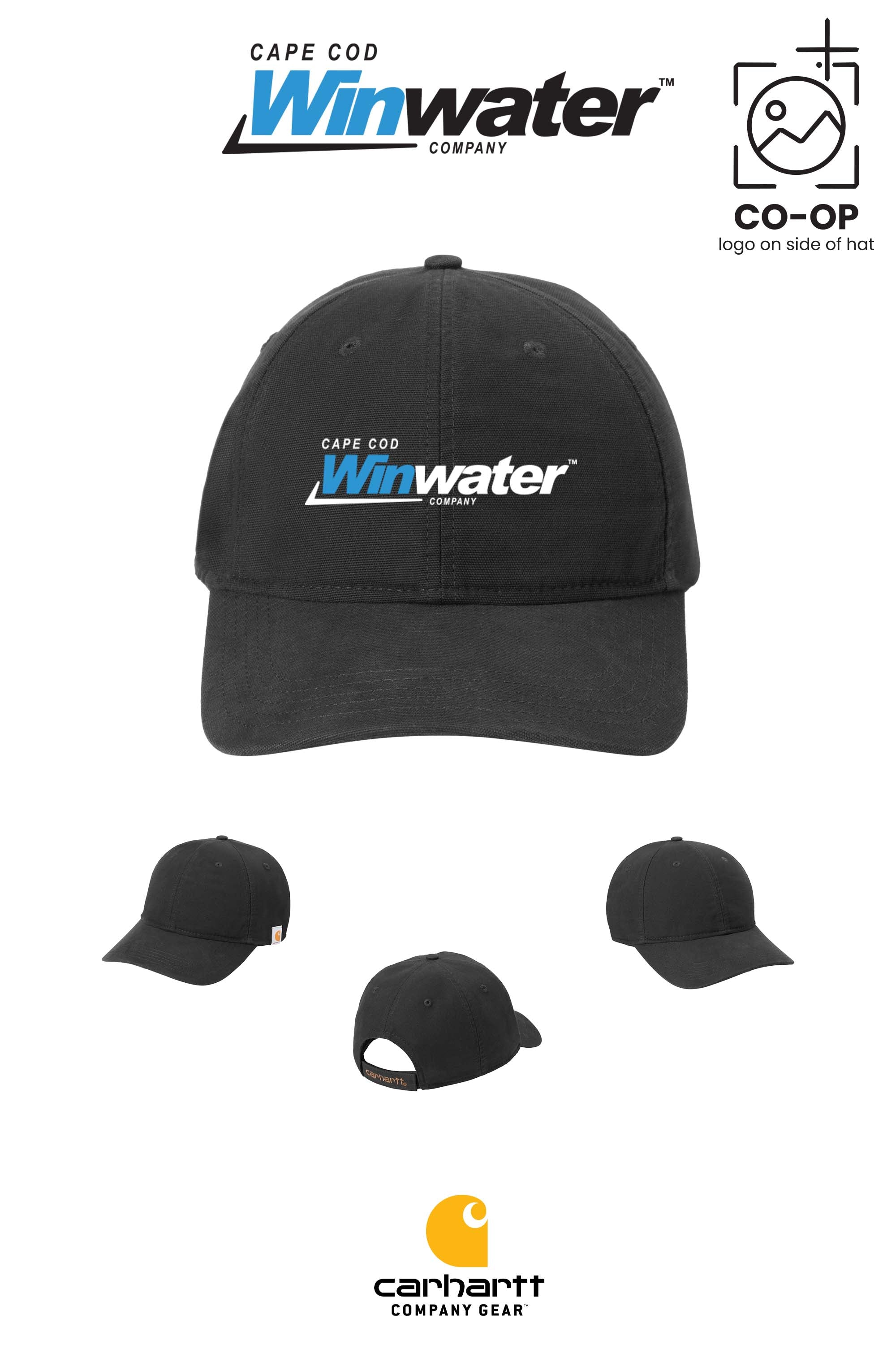 Carhartt® Cotton Canvas Cap - Winwater Cape Cod