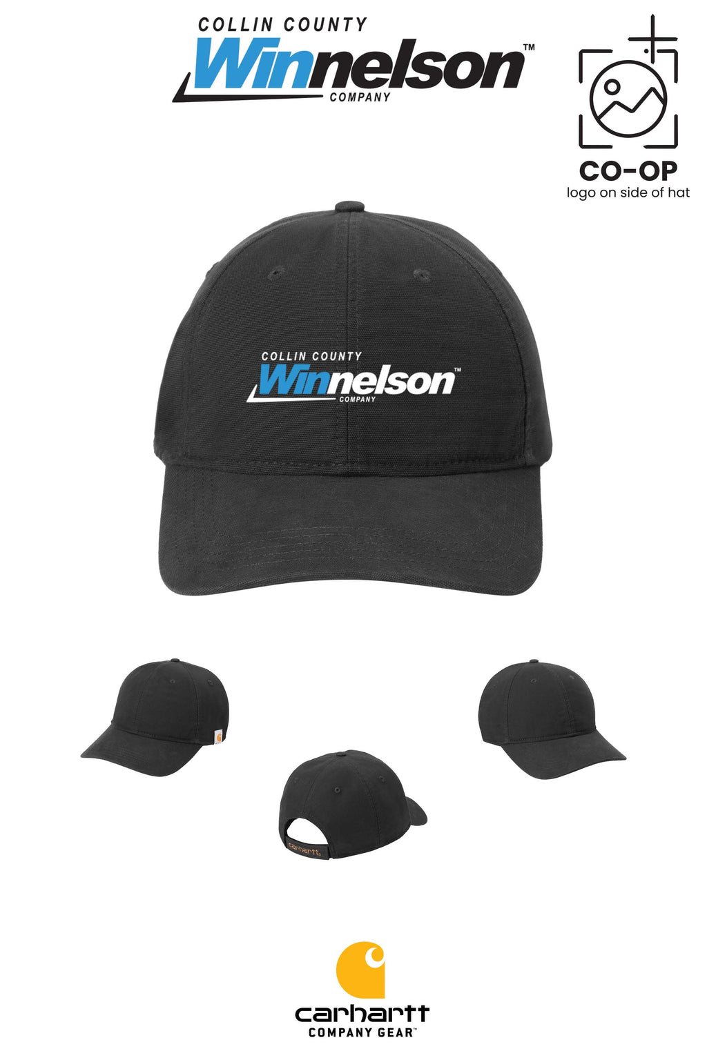 Carhartt® Cotton Canvas Cap - Collin County Winnelson