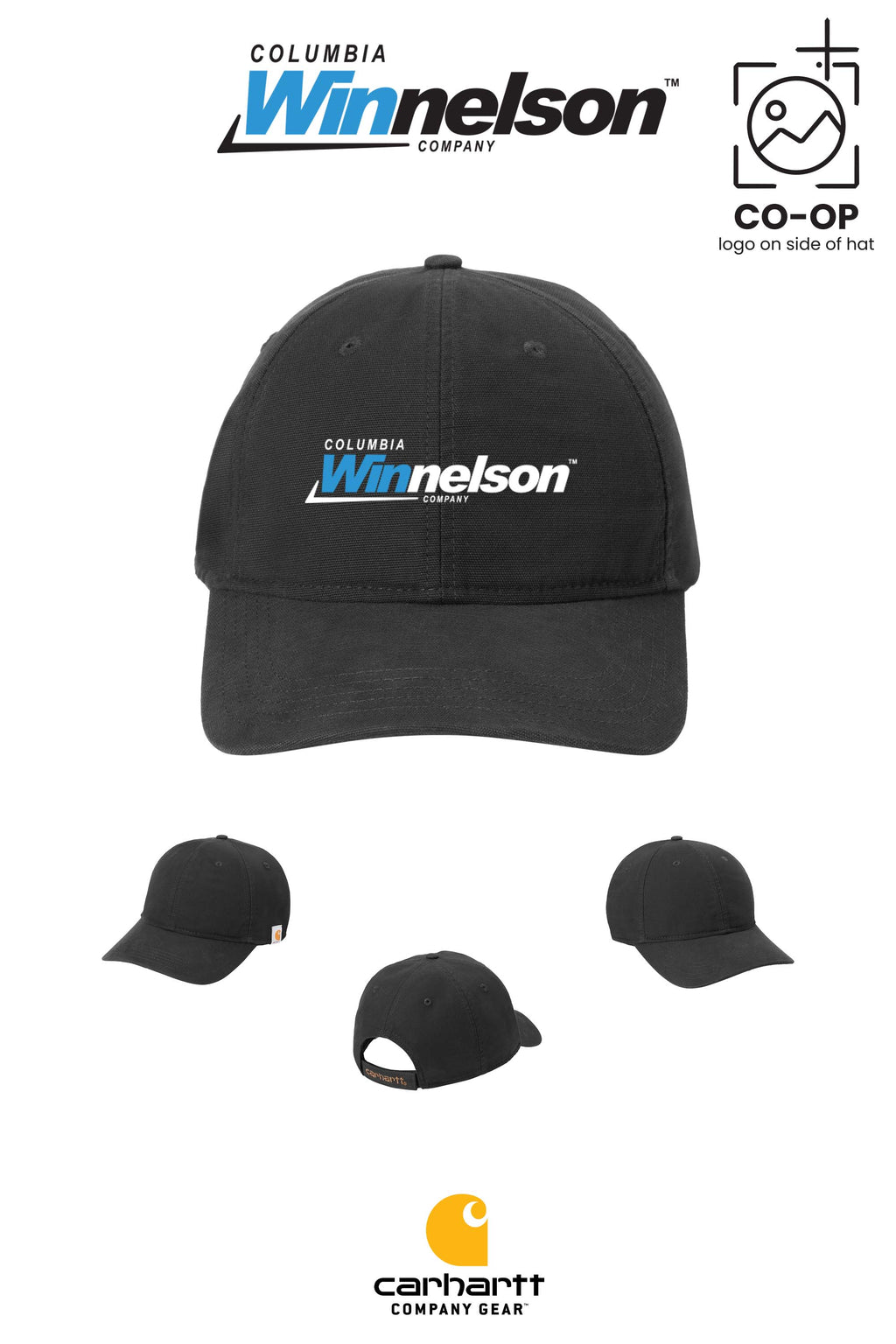 Carhartt® Cotton Canvas Cap - Columbia MO Winnelson