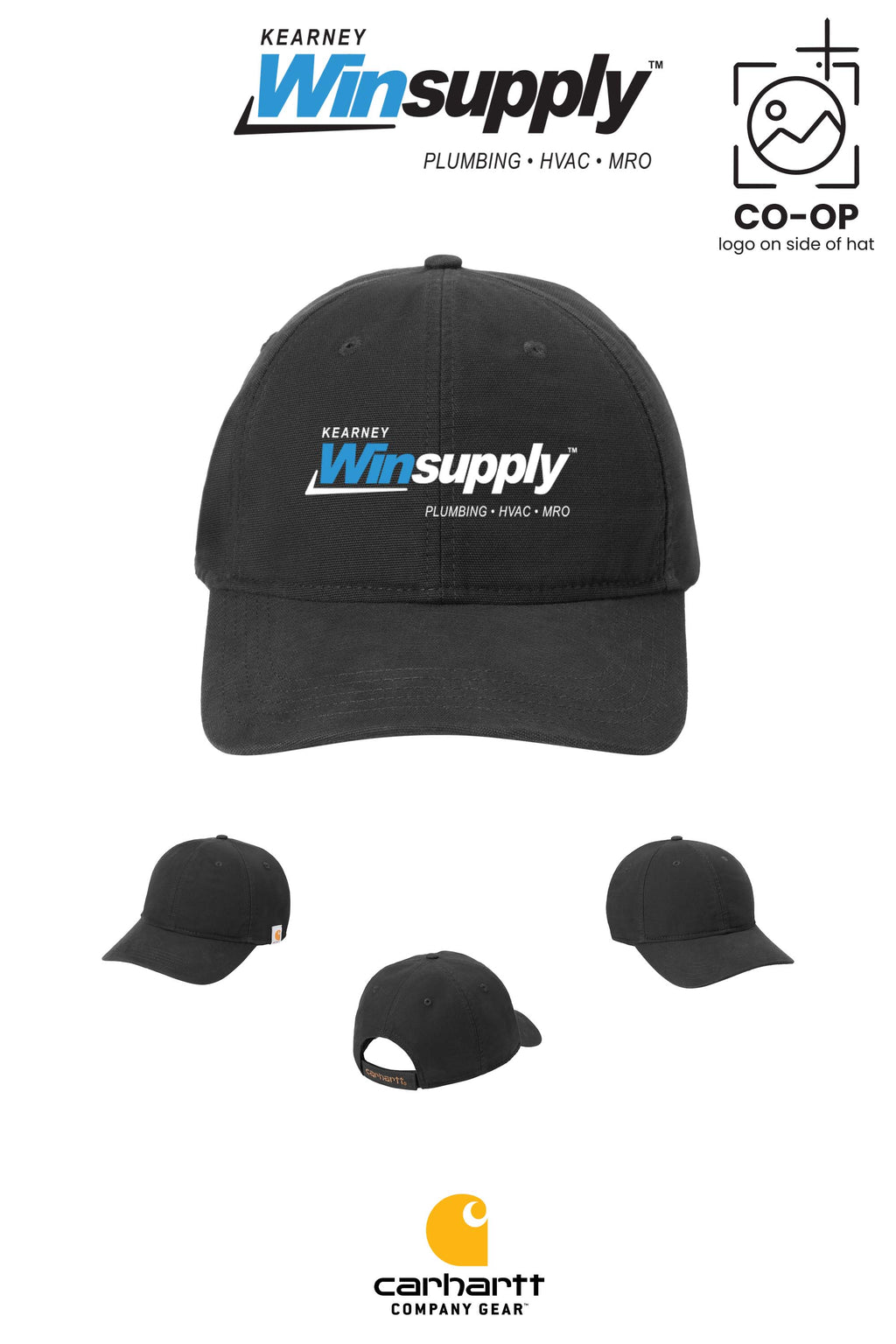 Carhartt® Cotton Canvas Cap - Kearney Winsupply