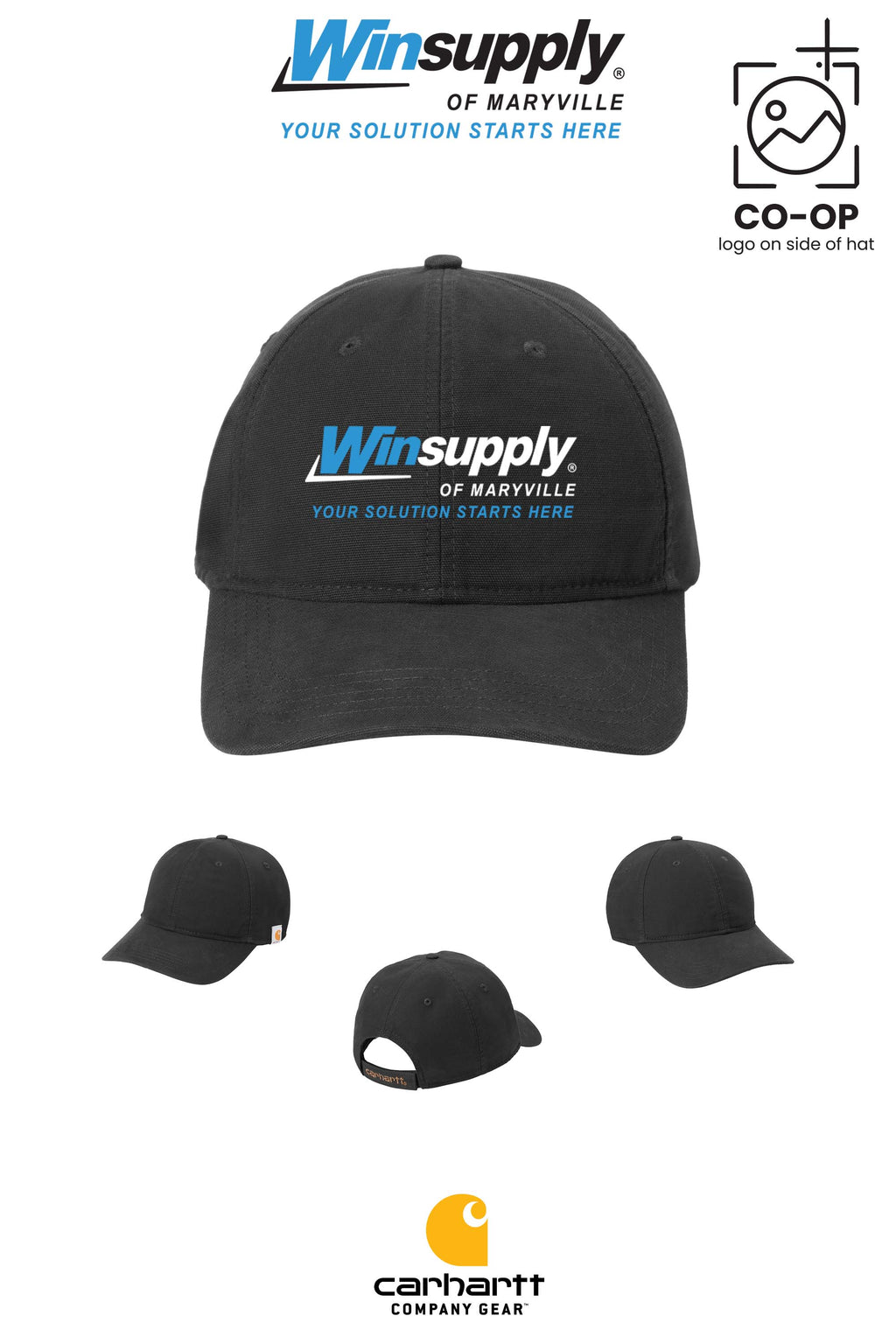 Carhartt® Cotton Canvas Cap - Winsupply of Maryville