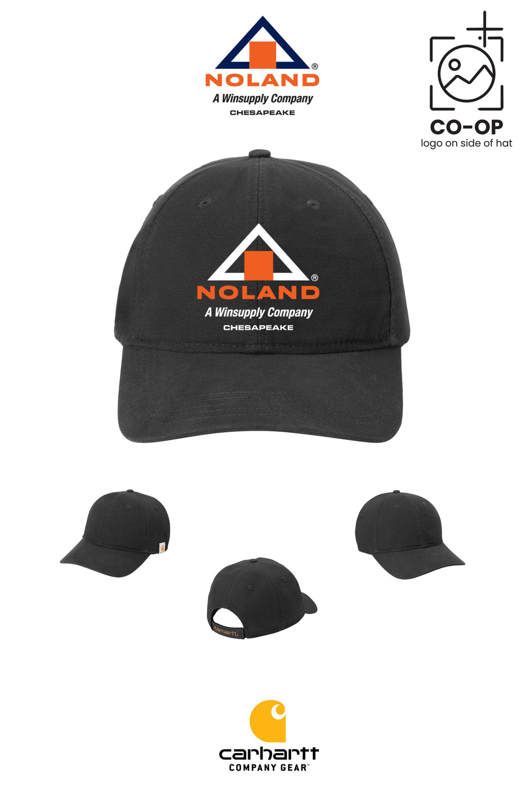 Carhartt® Cotton Canvas Cap - Noland Company Chesapeake