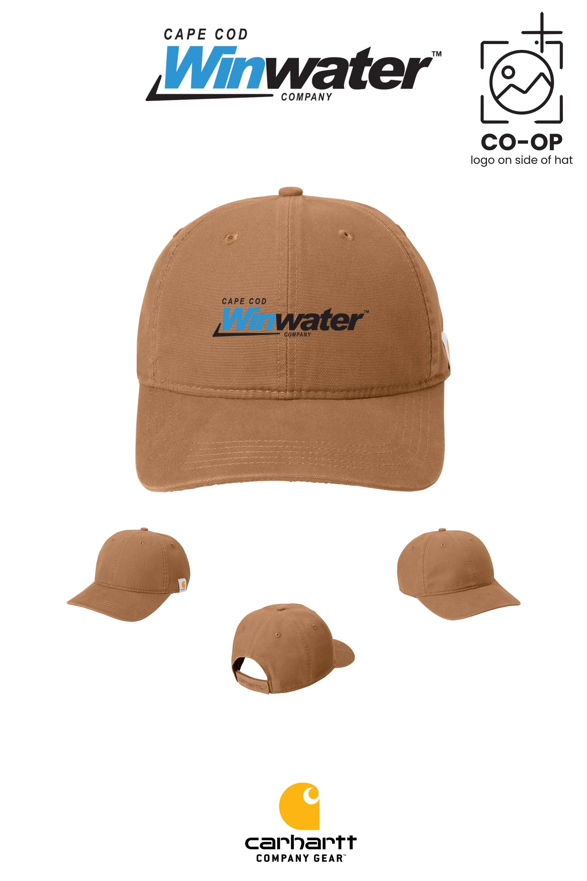 Carhartt® Cotton Canvas Cap - Winwater Cape Cod