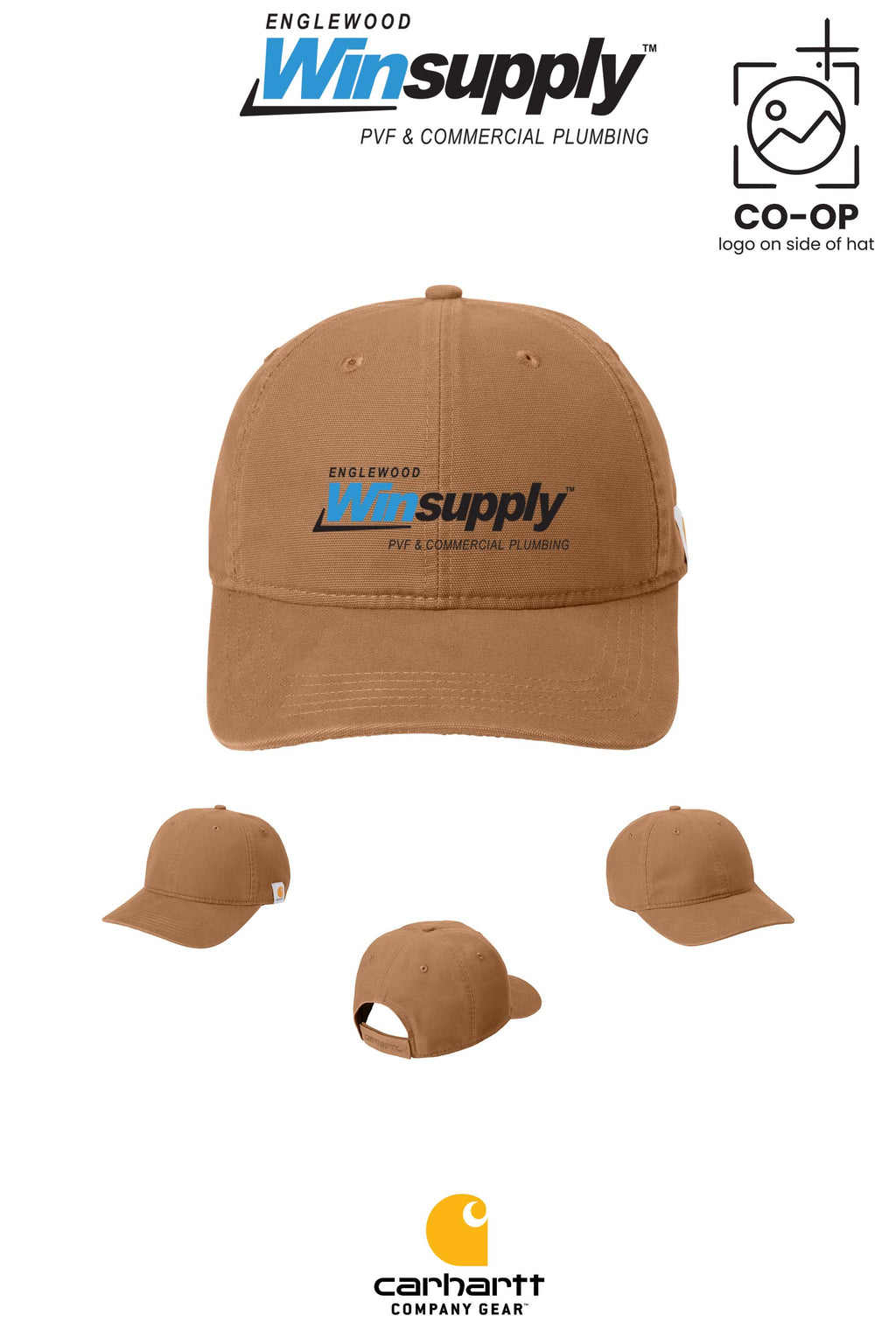 Carhartt® Cotton Canvas Cap - Englewood Winsupply