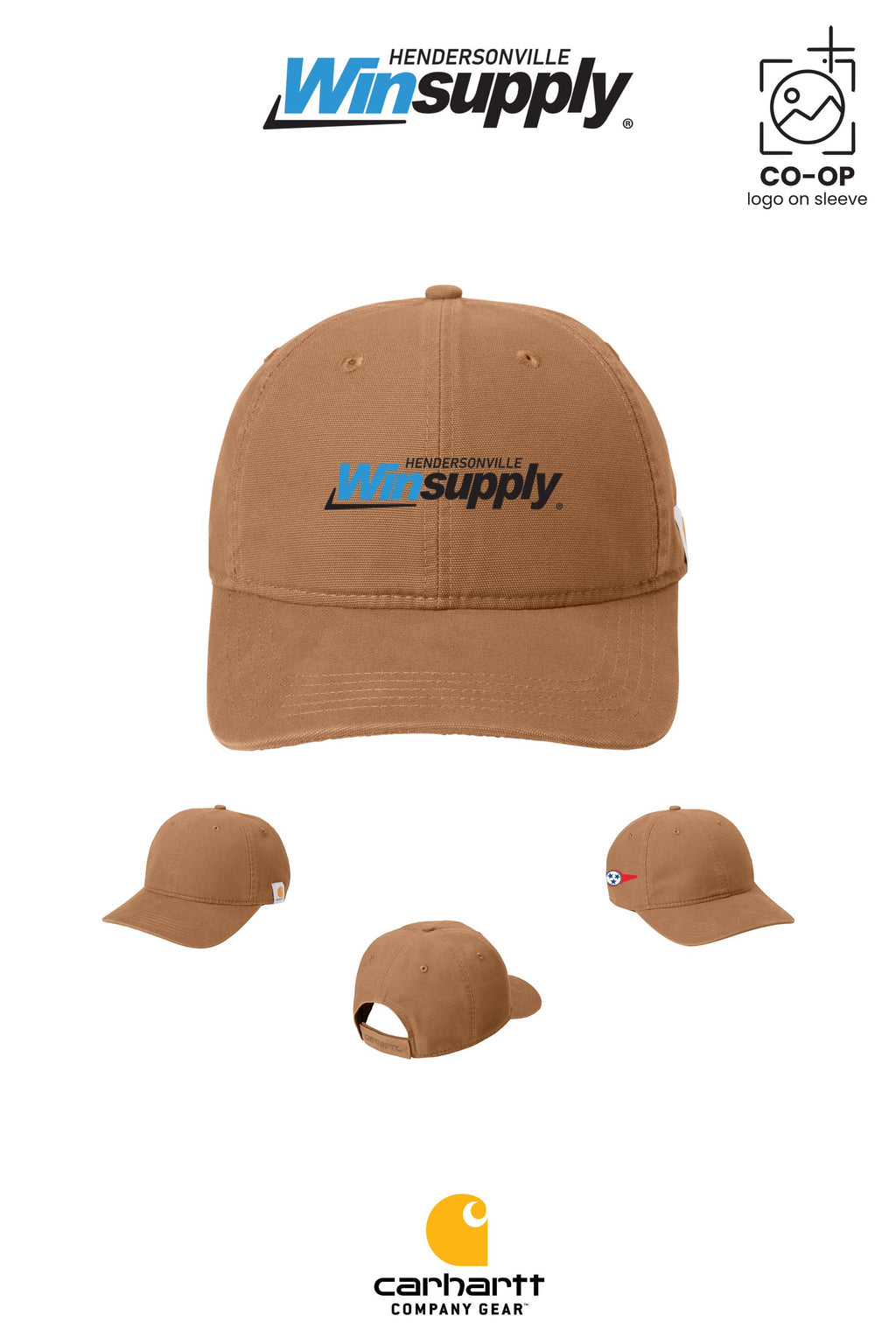 Carhartt® Cotton Canvas Cap - Winsupply of Hendersonville
