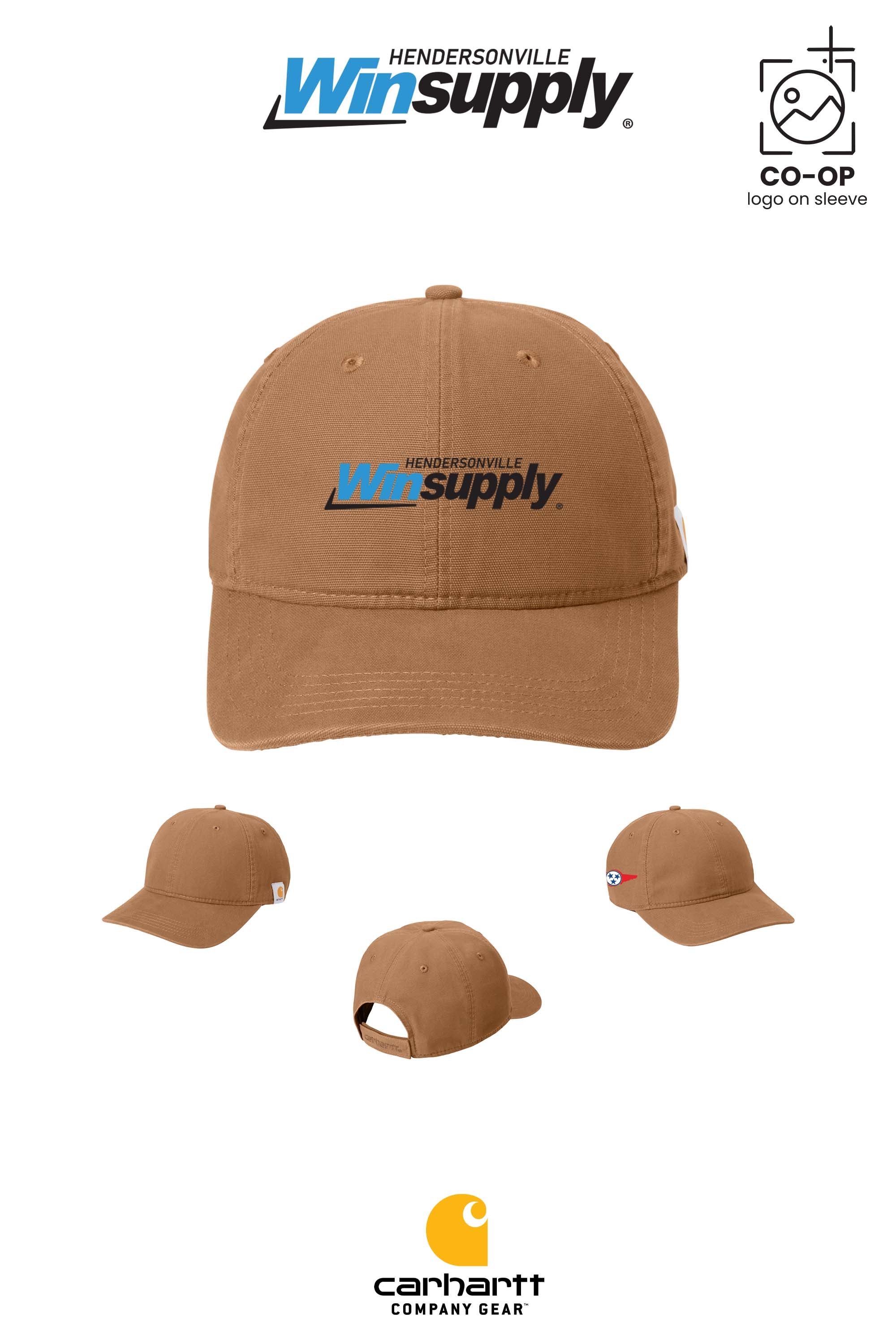 Carhartt® Cotton Canvas Cap - Winsupply of Hendersonville