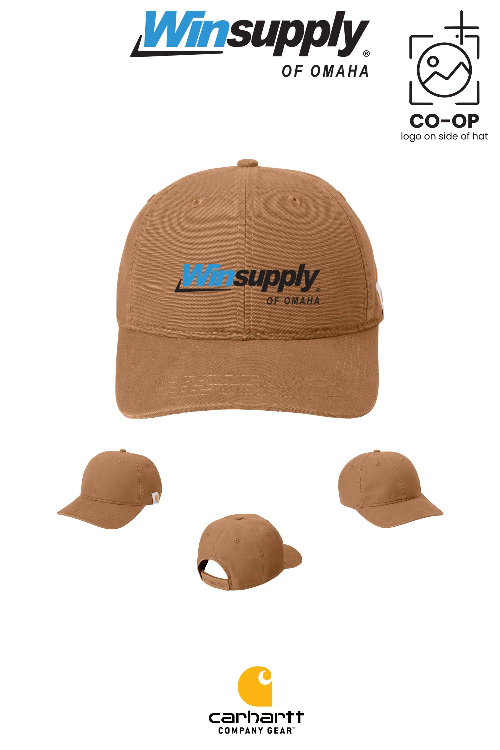 Carhartt® Cotton Canvas Cap - Winsupply of Omaha
