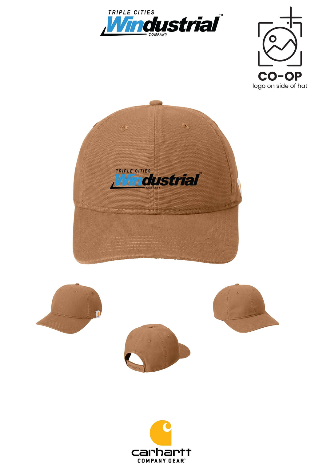 Carhartt® Cotton Canvas Cap - Windustrial Triple Cities