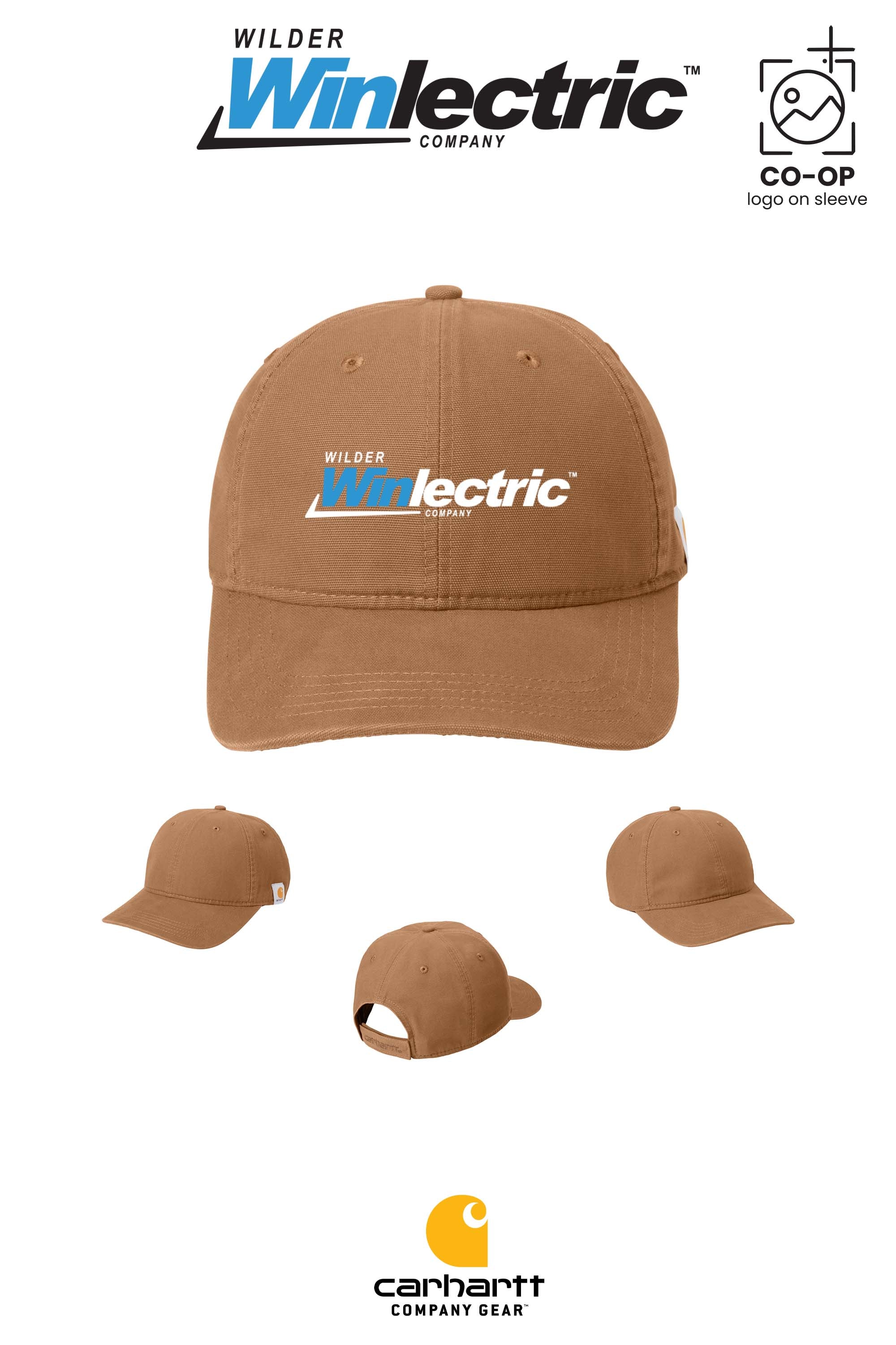 Carhartt® Cotton Canvas Cap - Wilder Winlectric