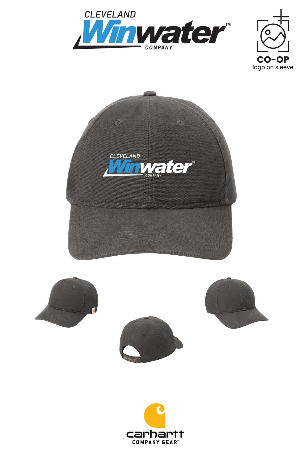 Carhartt® Cotton Canvas Cap - Winwater of Cleveland