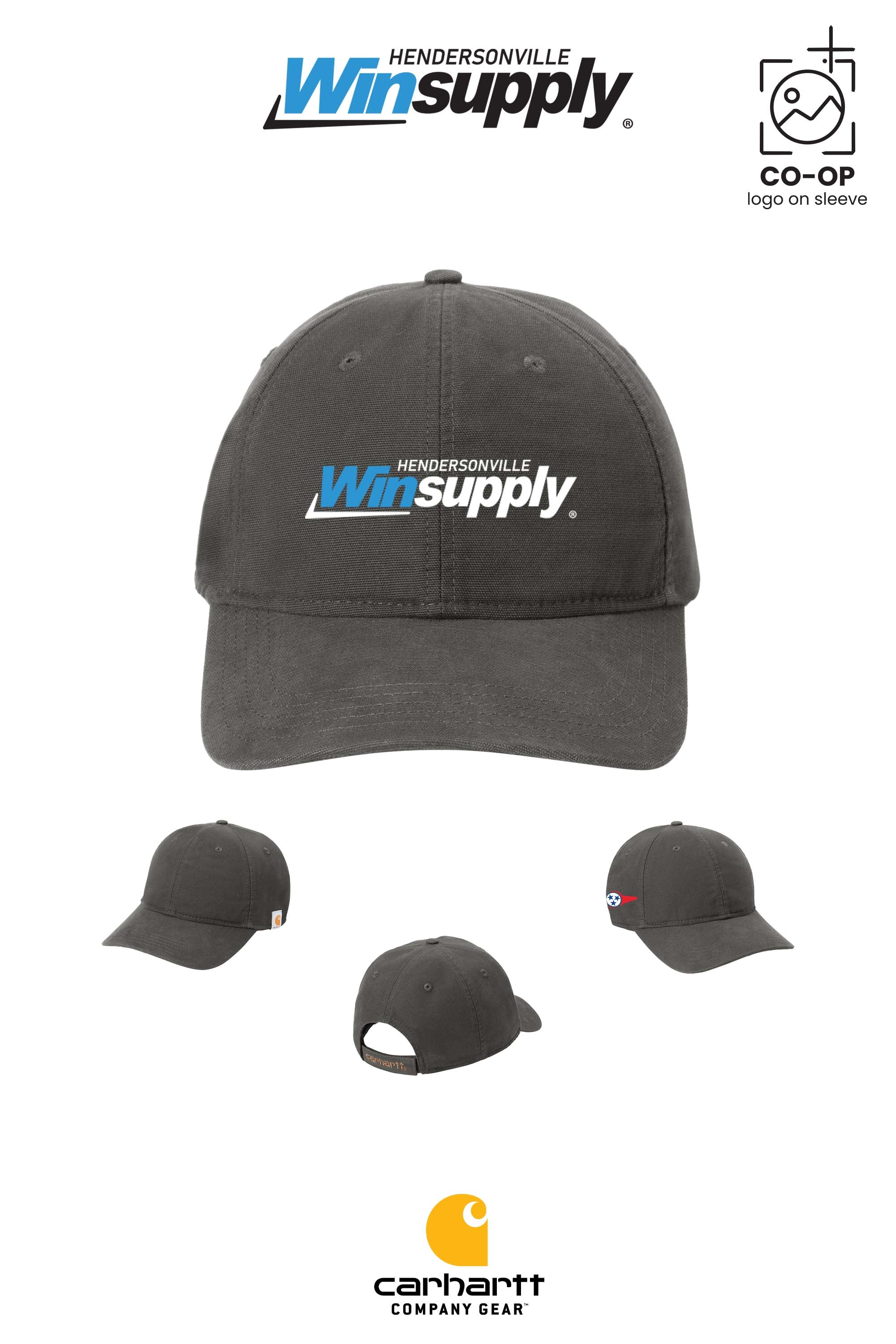 Carhartt® Cotton Canvas Cap - Winsupply of Hendersonville