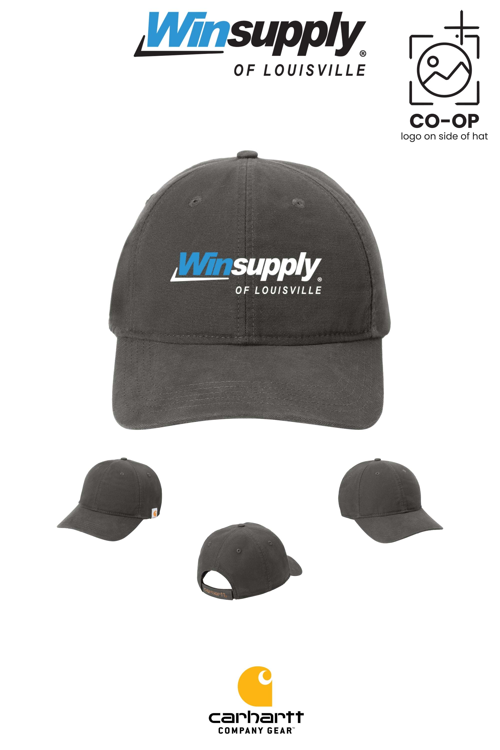 Carhartt® Cotton Canvas Cap - Winsupply of Louisville KY
