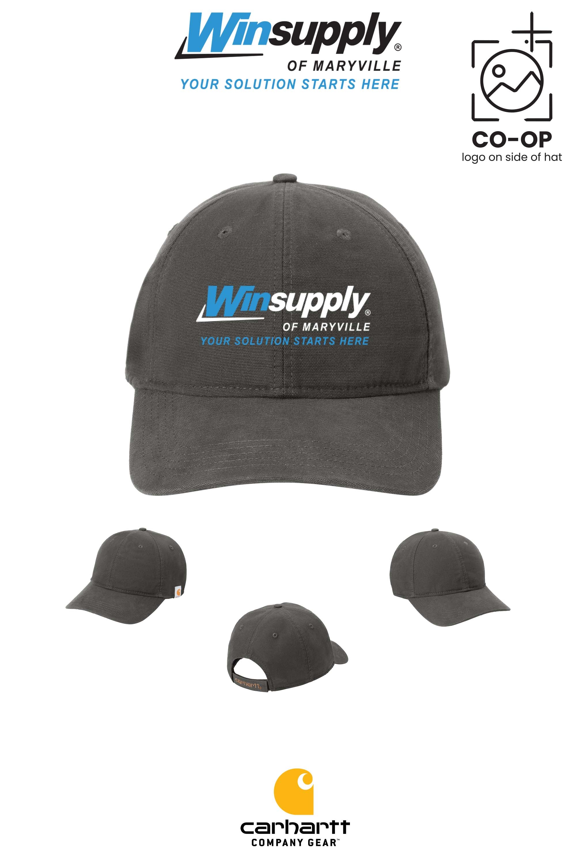 Carhartt® Cotton Canvas Cap - Winsupply of Maryville