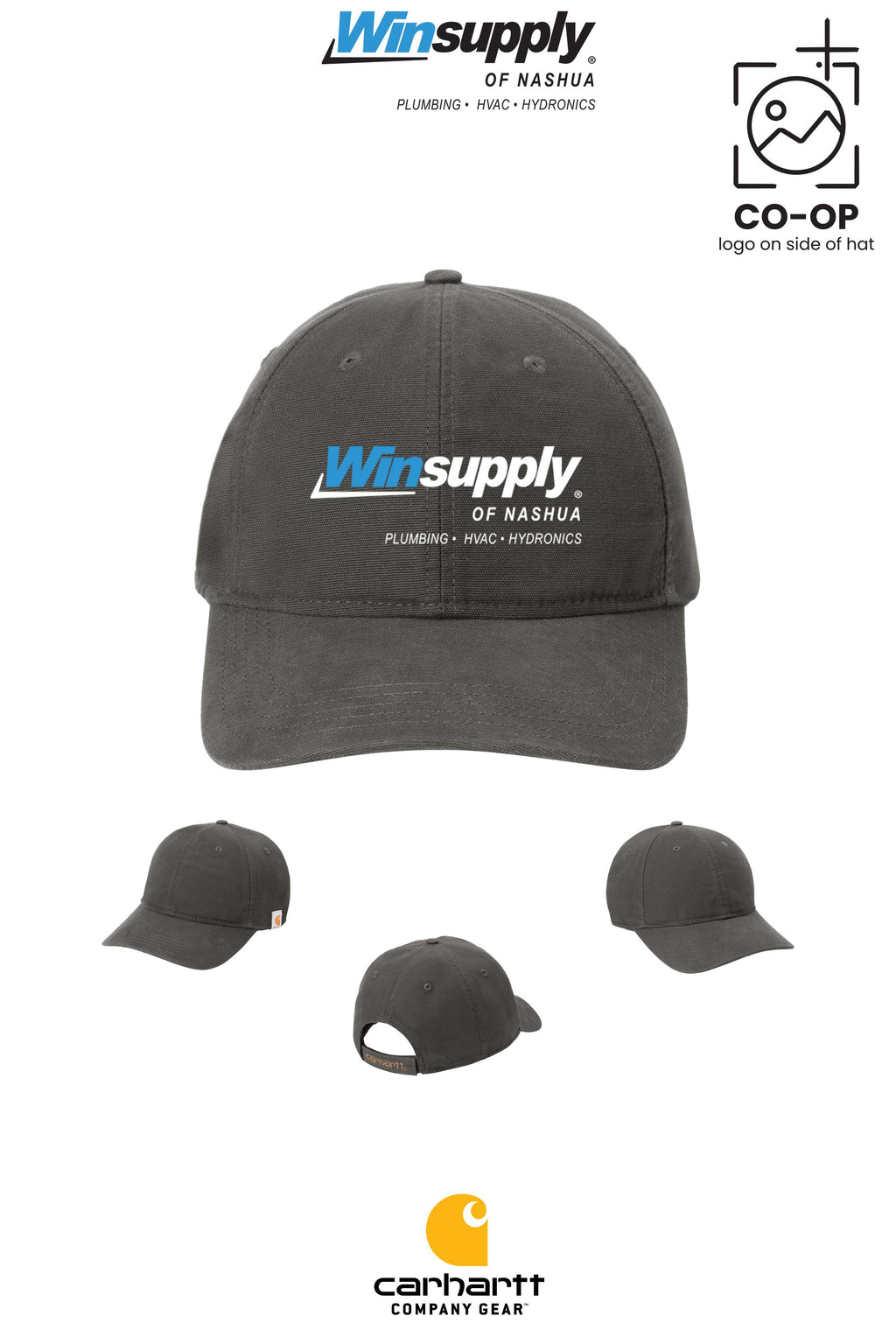 Carhartt® Cotton Canvas Cap - Winsupply of Nashua