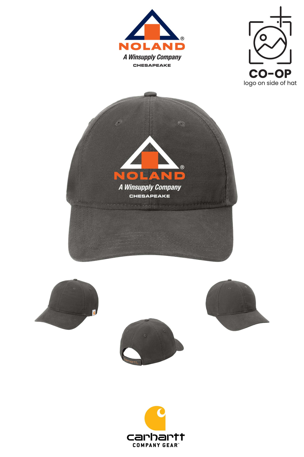 Carhartt® Cotton Canvas Cap - Noland Company Chesapeake