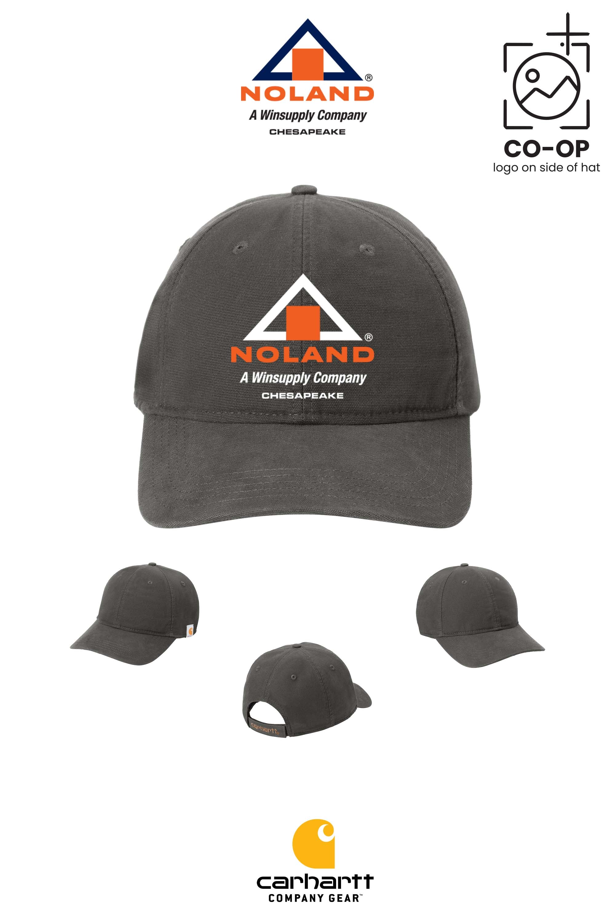 Carhartt® Cotton Canvas Cap - Noland Company Chesapeake