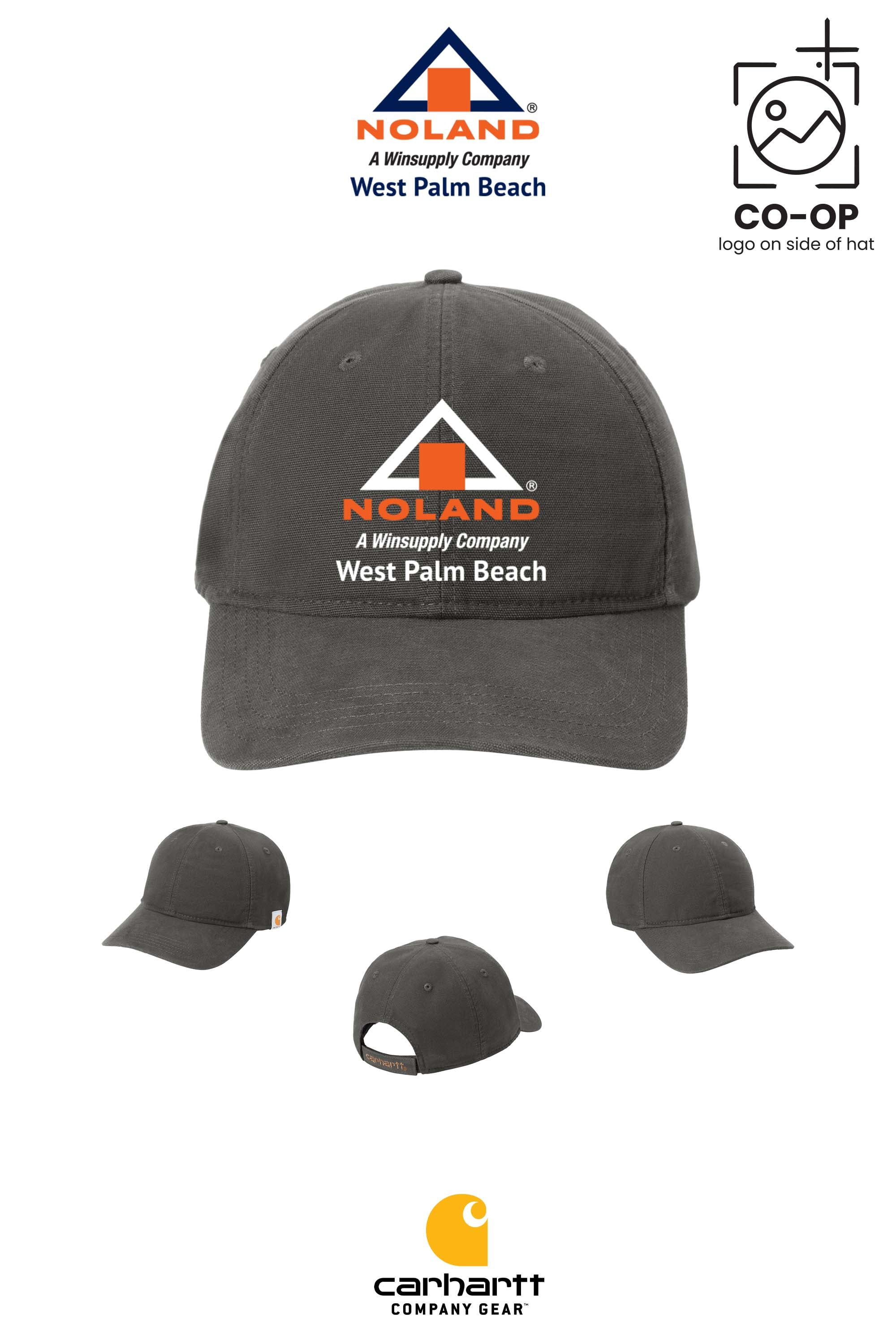 Carhartt® Cotton Canvas Cap - Noland West Palm Beach