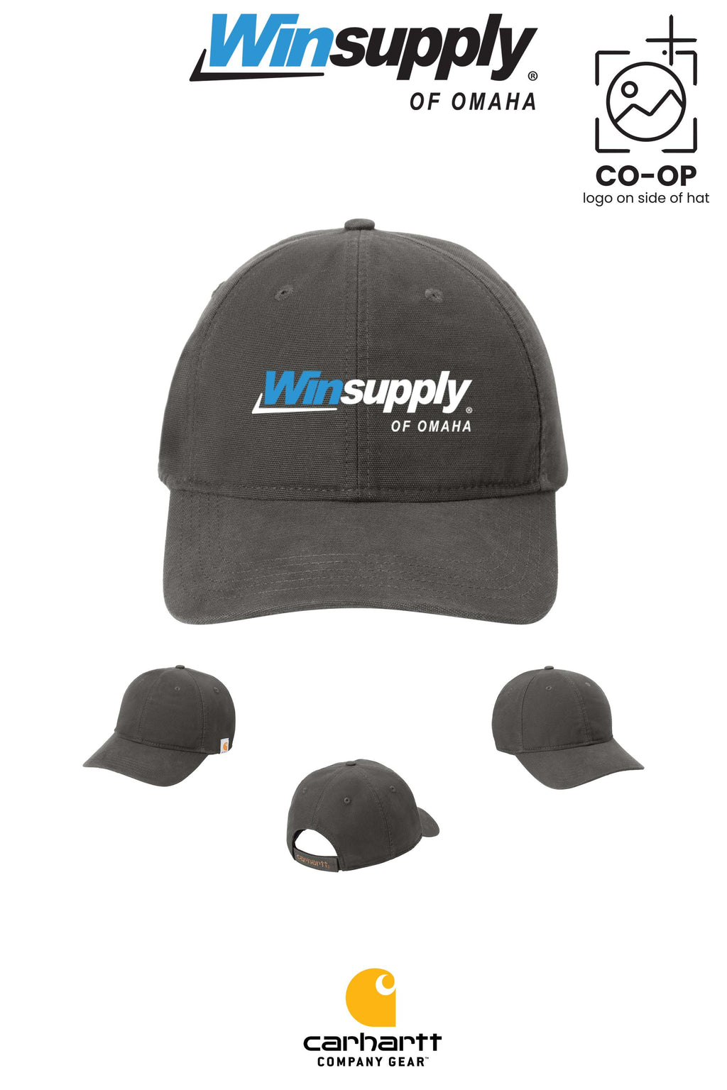 Carhartt® Cotton Canvas Cap - Winsupply of Omaha