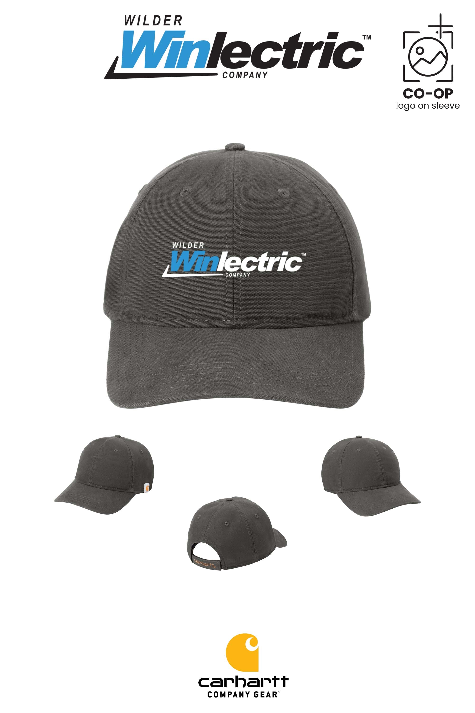 Carhartt® Cotton Canvas Cap - Wilder Winlectric