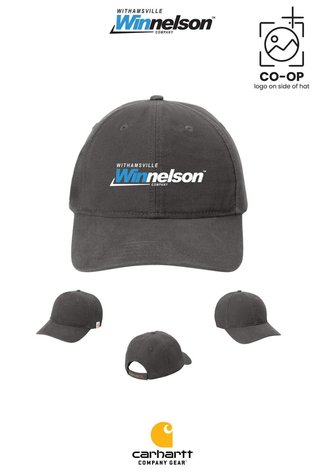 Carhartt® Cotton Canvas Cap - Withamsville Winnelson