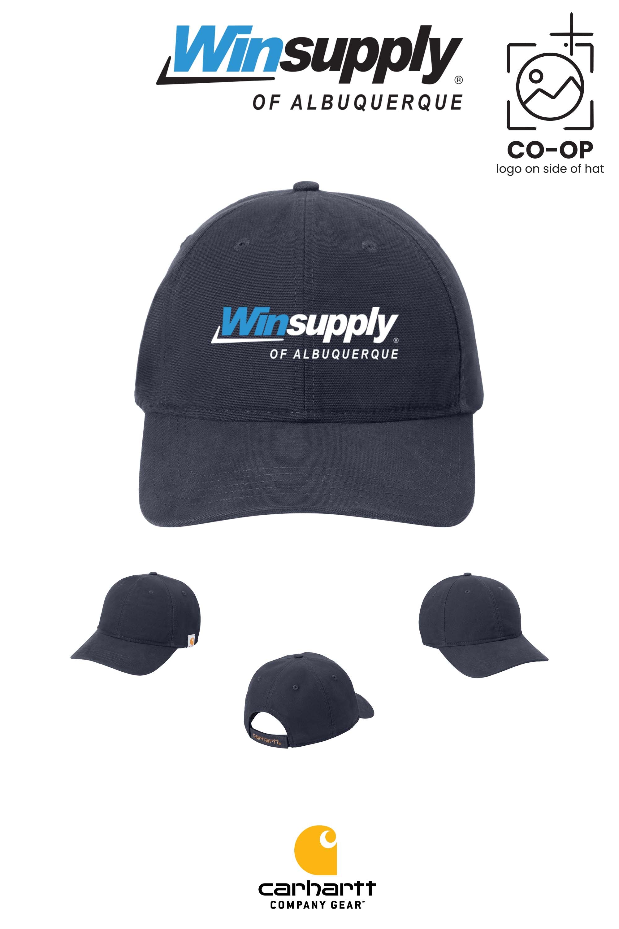 Carhartt® Cotton Canvas Cap - Winsupply of Albuquerque