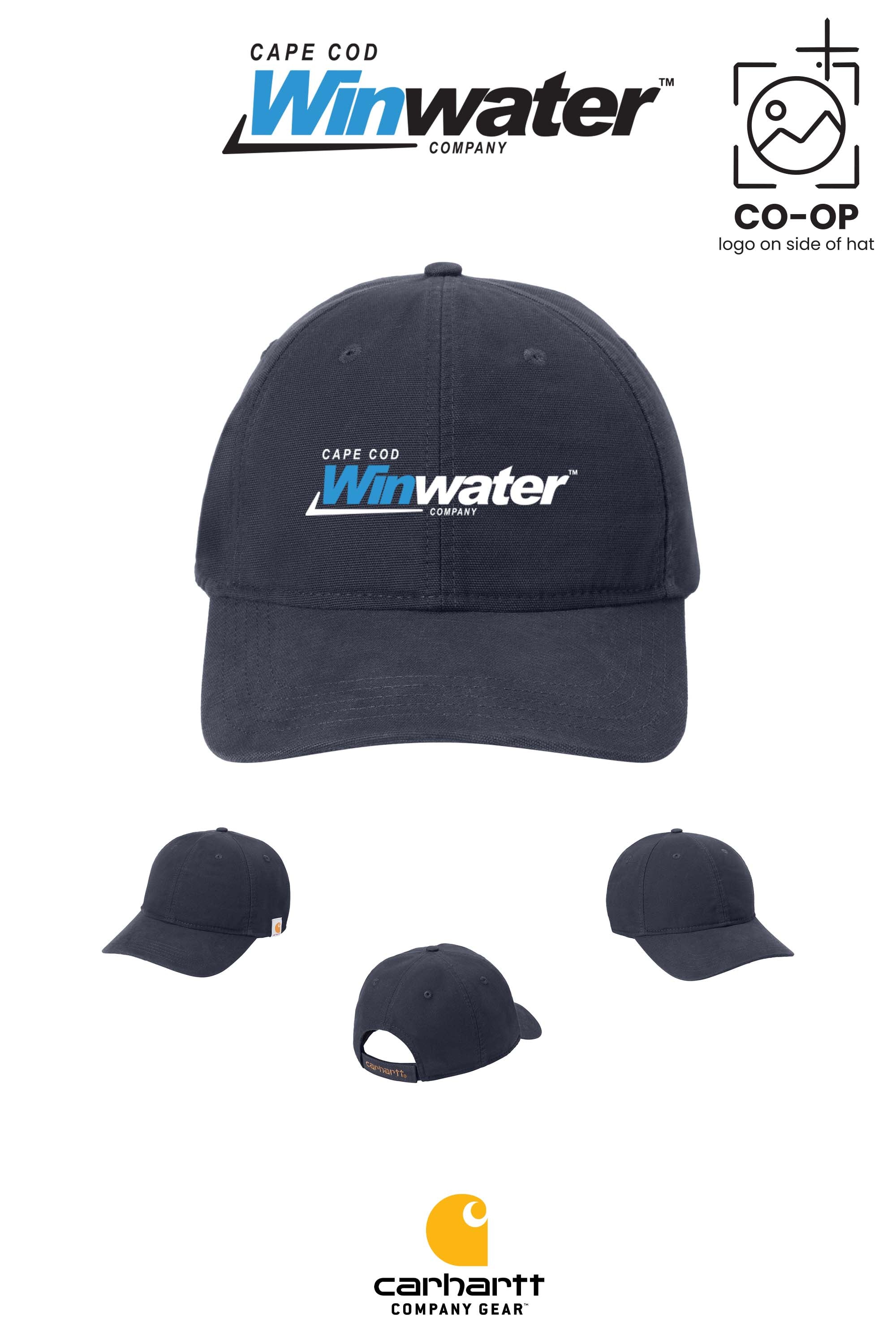 Carhartt® Cotton Canvas Cap - Winwater Cape Cod