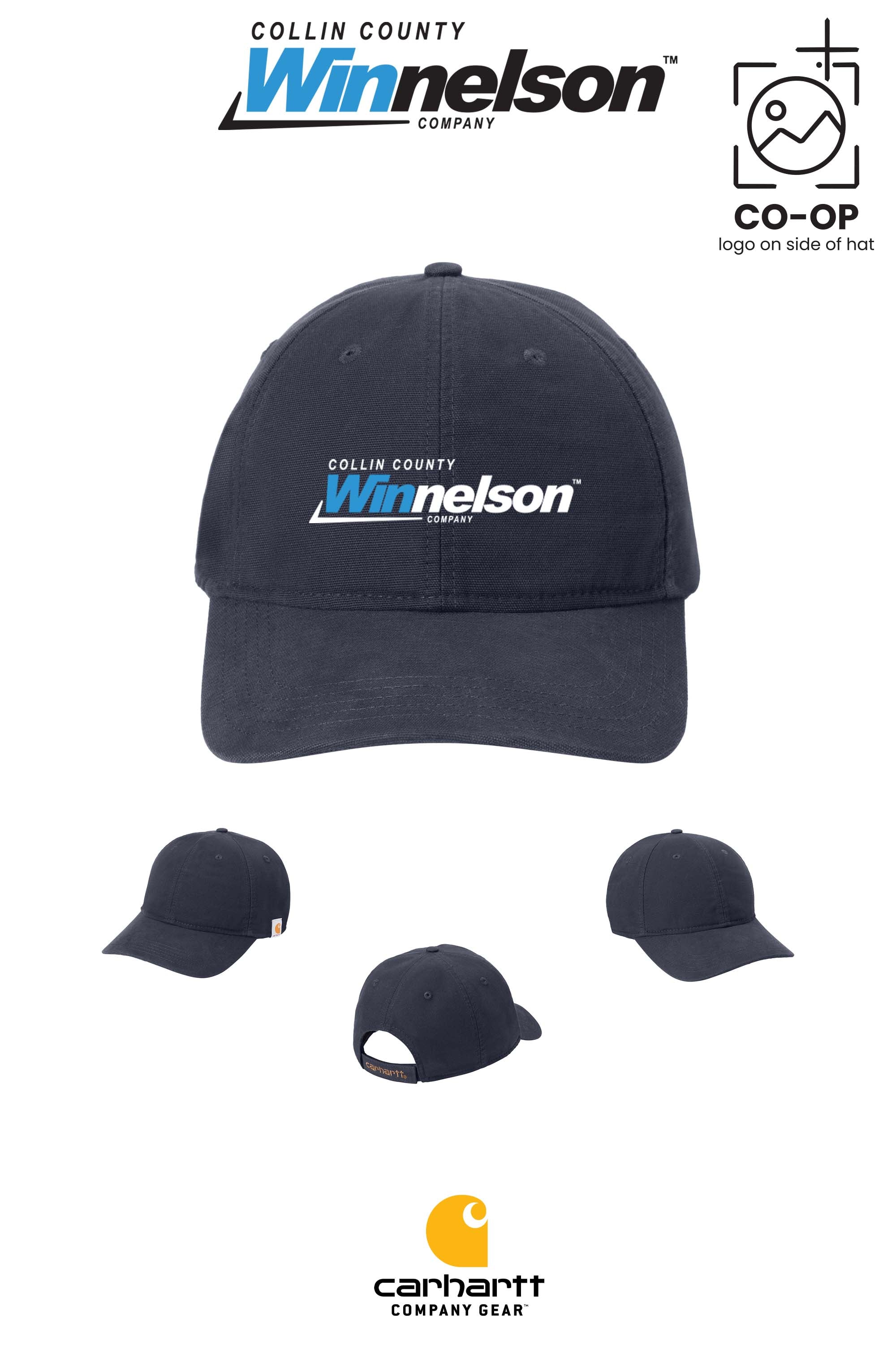 Carhartt® Cotton Canvas Cap - Collin County Winnelson