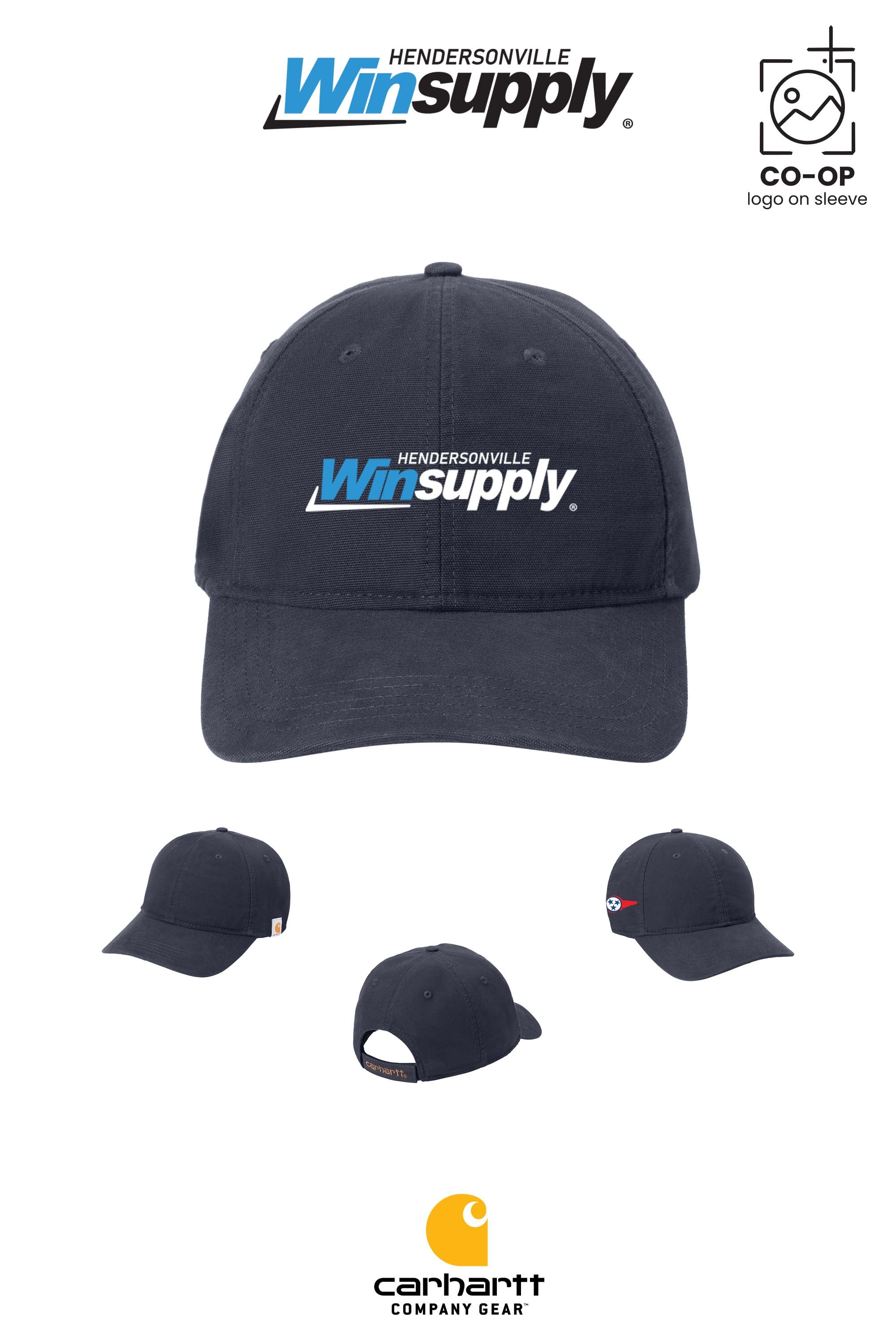 Carhartt® Cotton Canvas Cap - Winsupply of Hendersonville