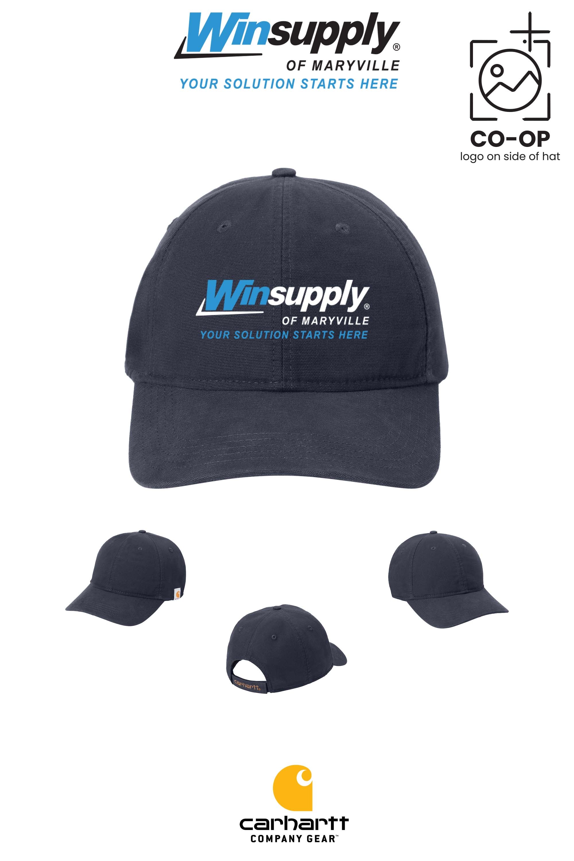 Carhartt® Cotton Canvas Cap - Winsupply of Maryville