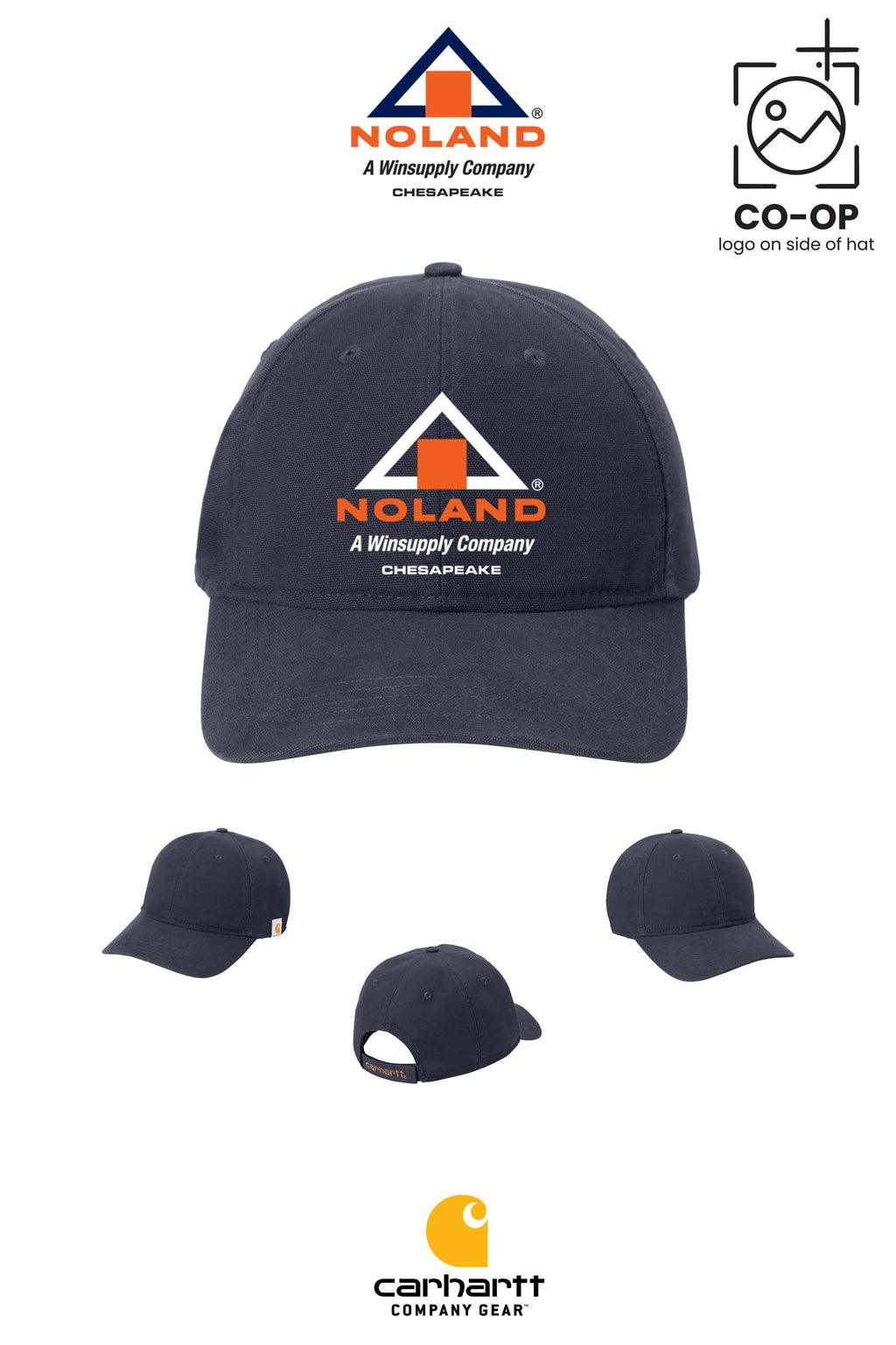 Carhartt® Cotton Canvas Cap - Noland Company Chesapeake
