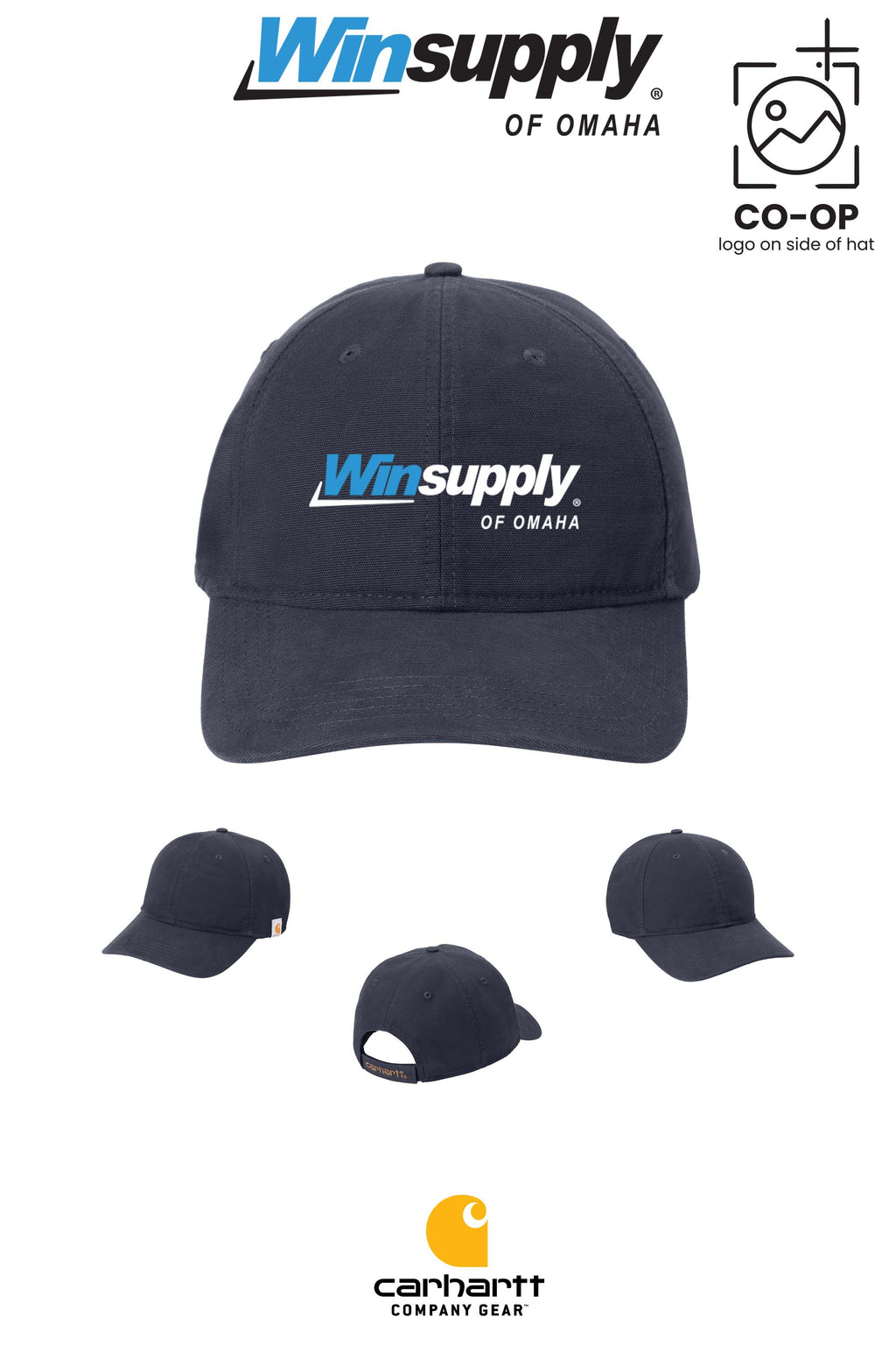 Carhartt® Cotton Canvas Cap - Winsupply of Omaha